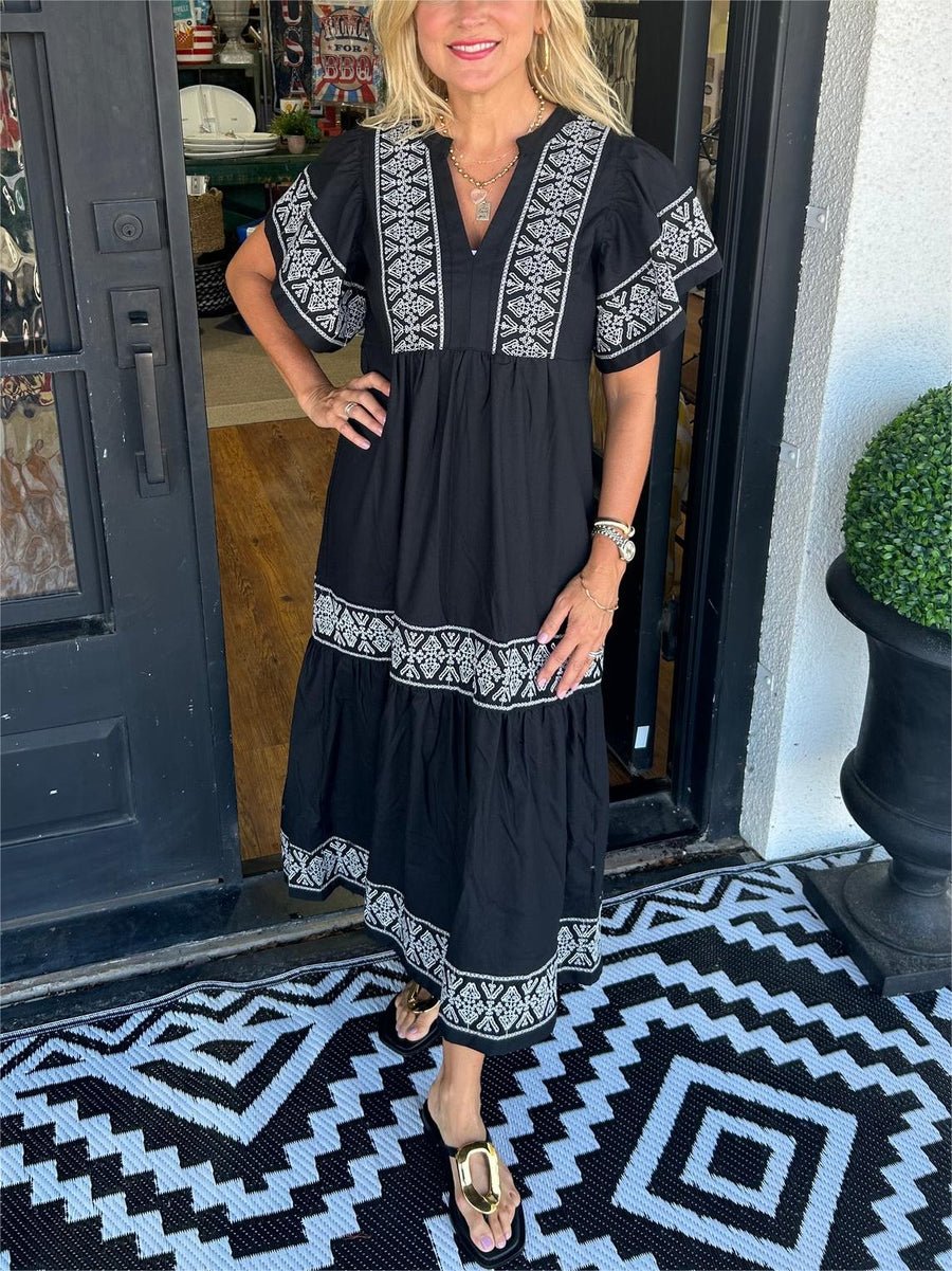 Riley™ - Elegant Boho Dress - veyora