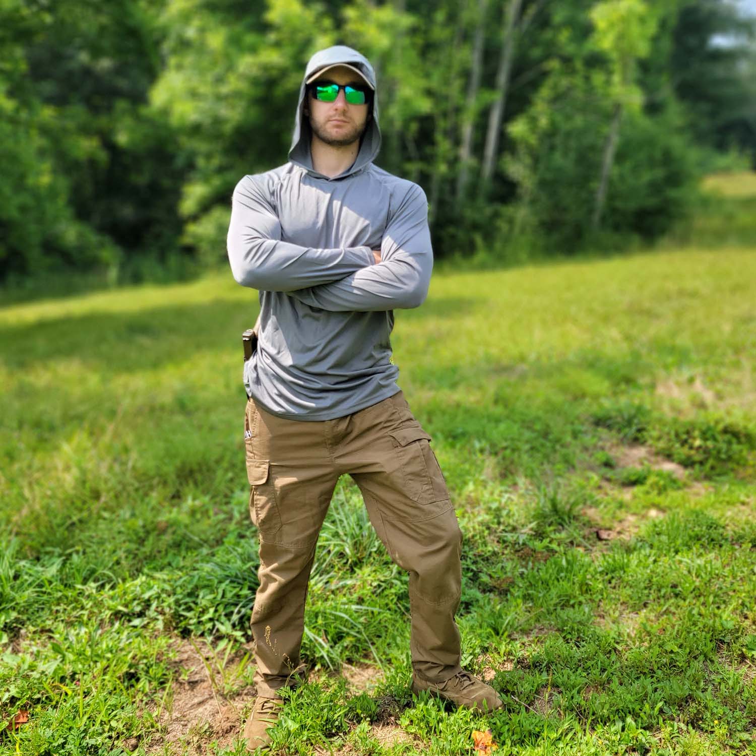 Men's UPF 50+ Hooded Fishing Shirts | Sun Protection - veyora