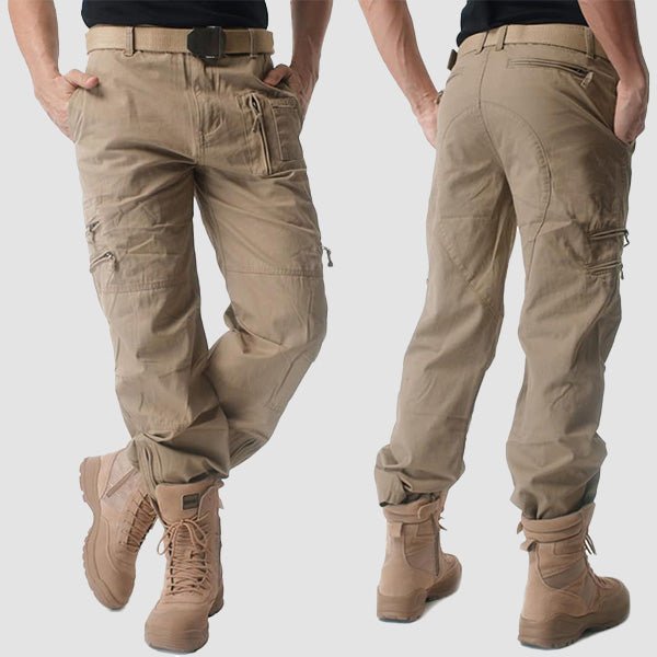 Men's Tactical Cargo Pants with 9 Pockets for Hiking - veyora