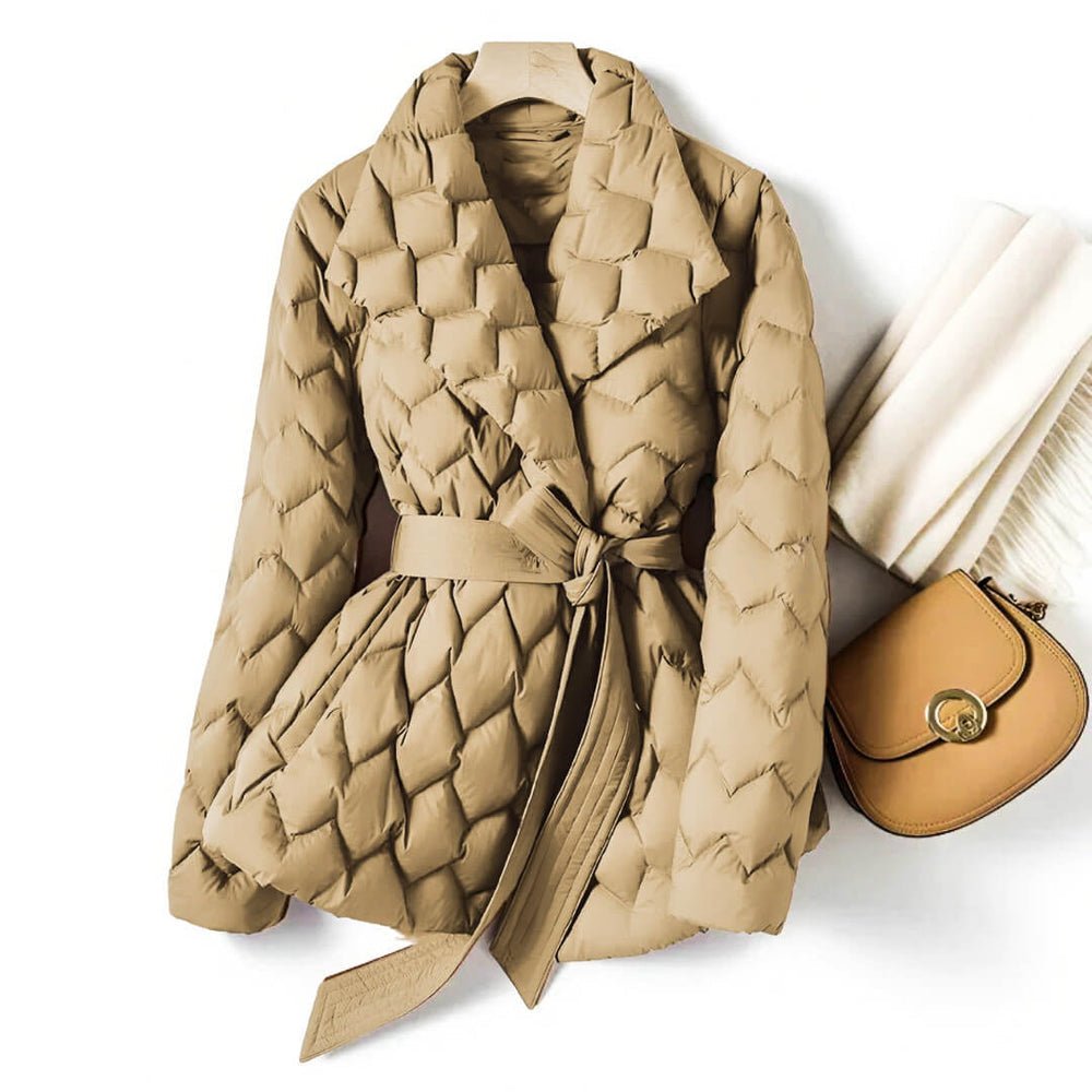Avery™ - Stylish Quilted Down Coat - veyora