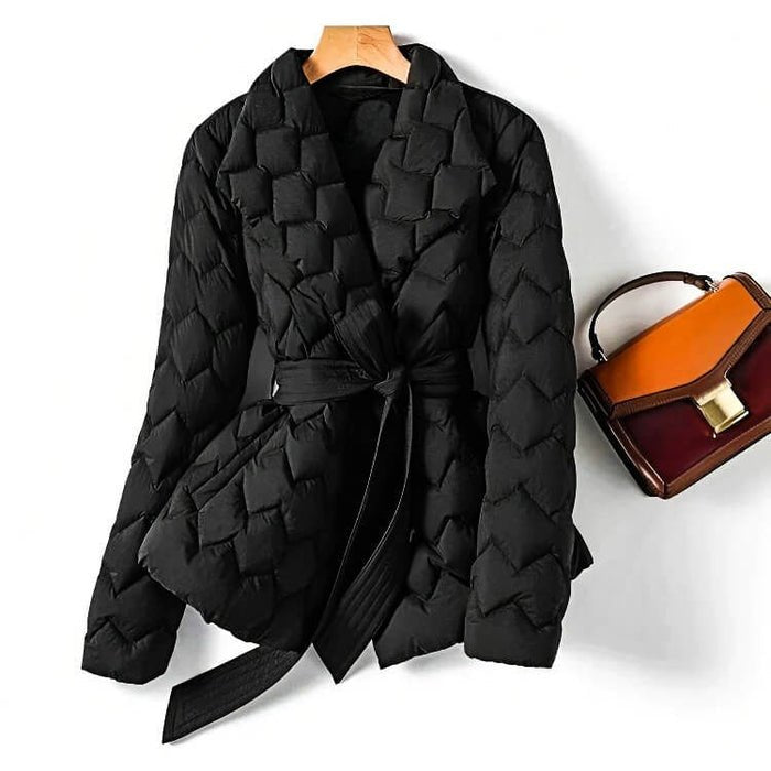 Avery™ - Stylish Quilted Down Coat - veyora