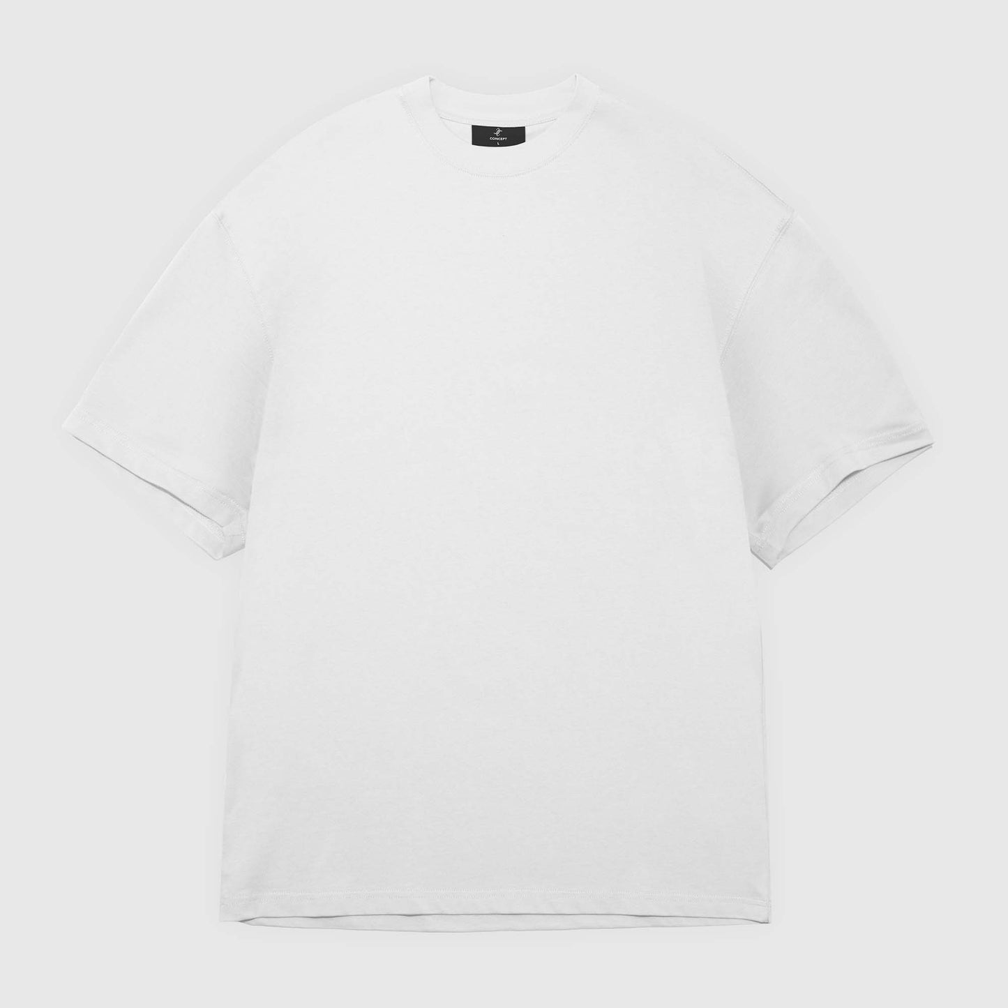 All White 3-Pack - 275GSM Heavy Loose Fit T-Shirt