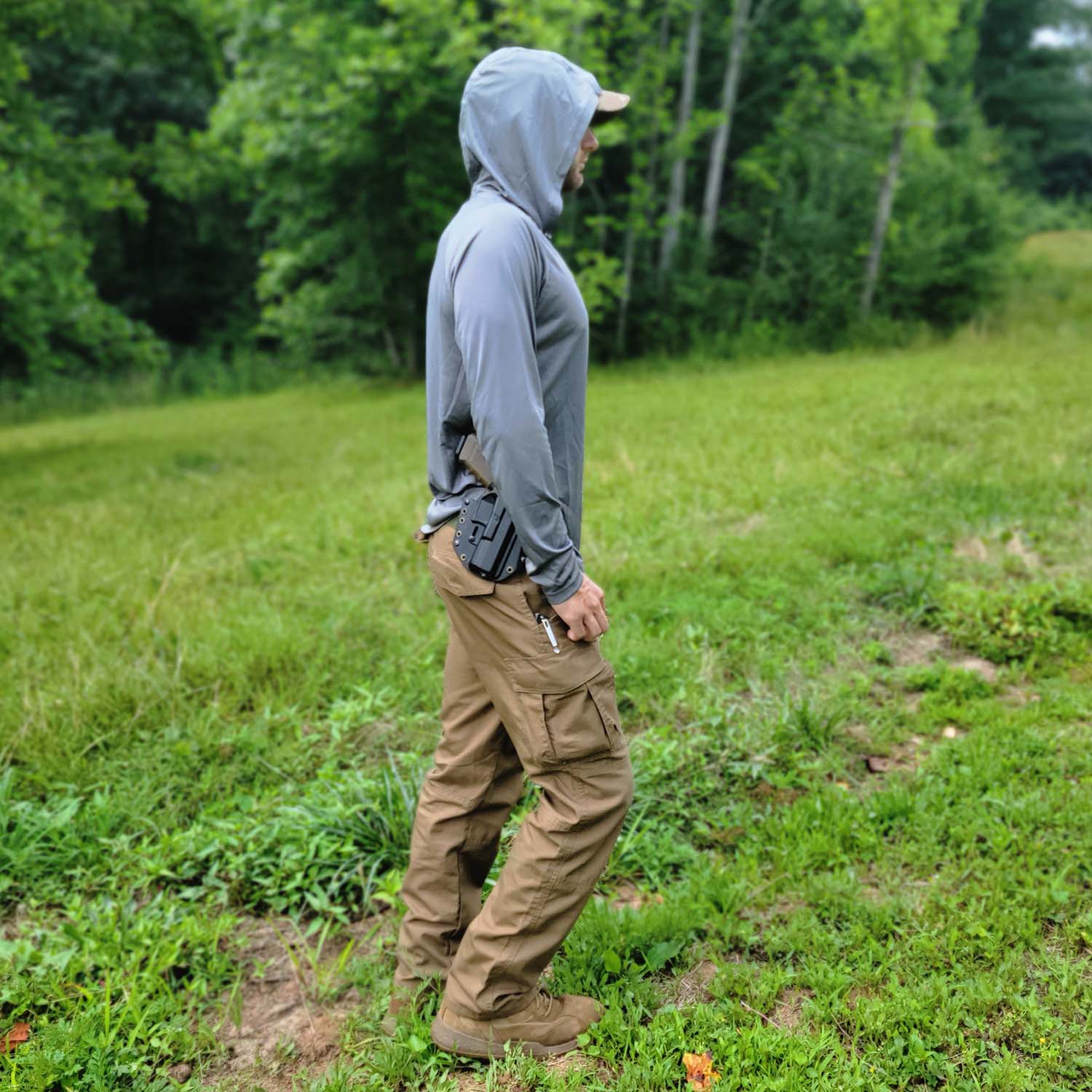 Men's UPF 50+ Hooded Fishing Shirts | Sun Protection