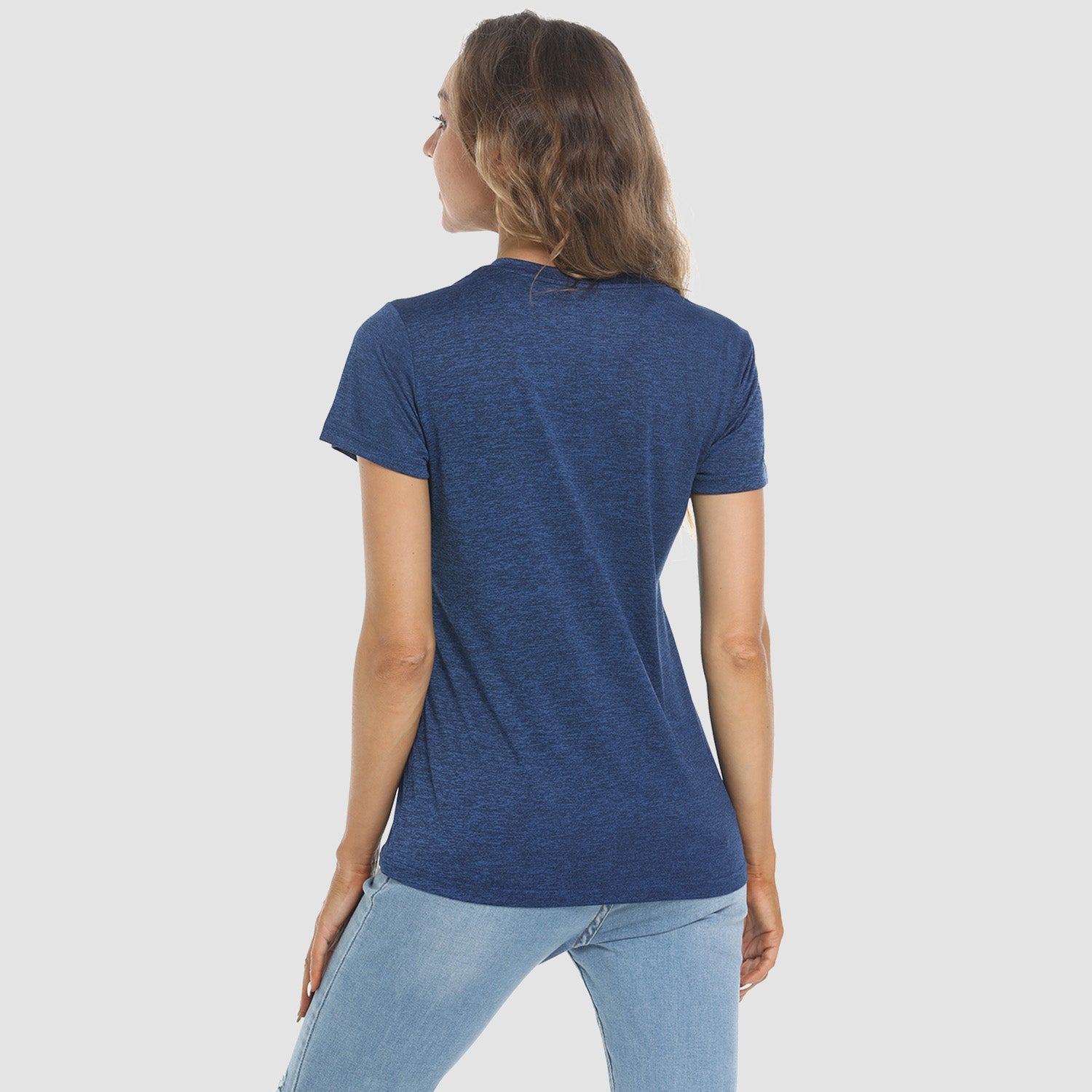 Women's Quick-Dry Short Sleeve Running Workout T-Shirt