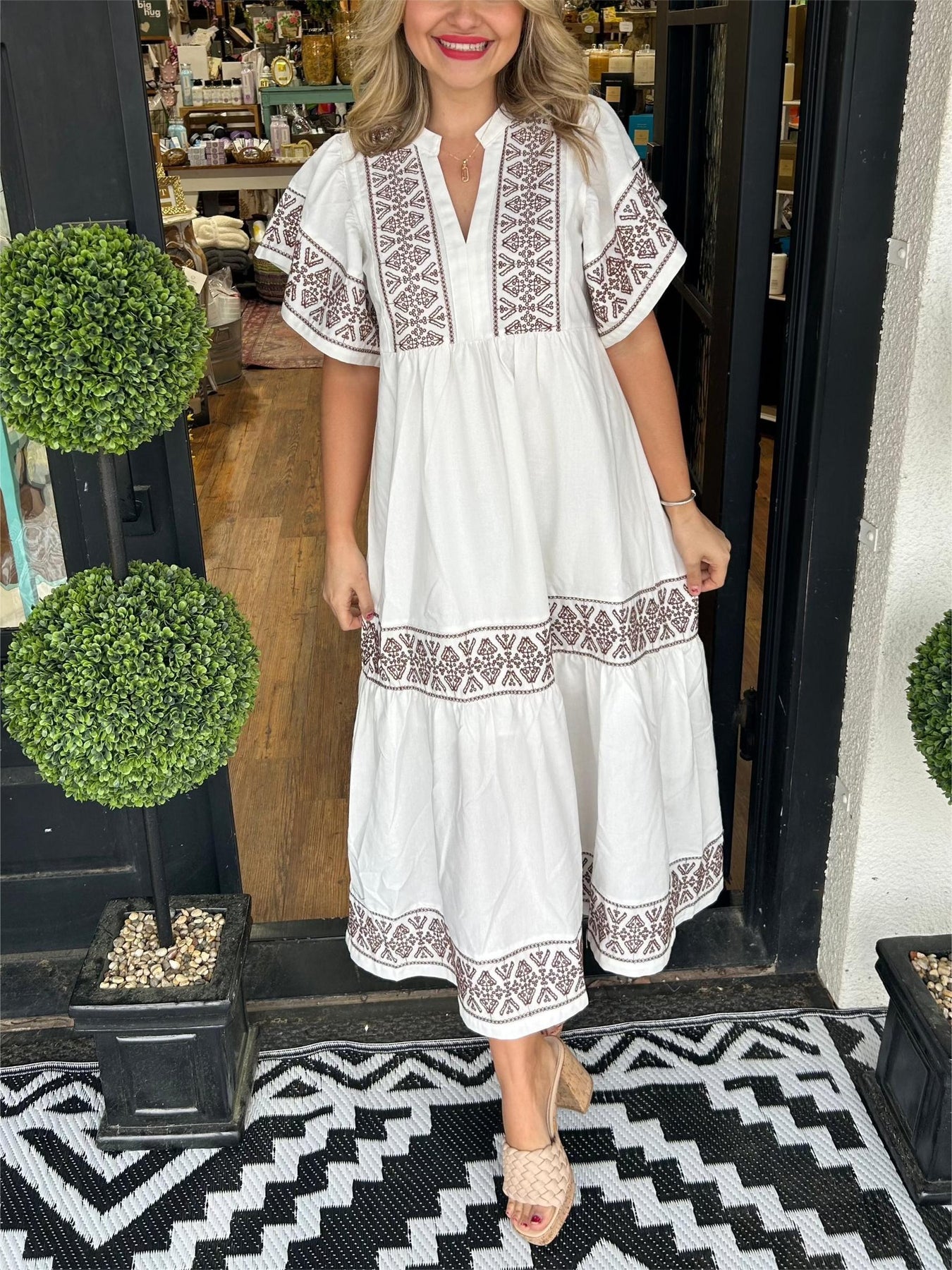 Riley™ - Elegant Boho Dress - veyora