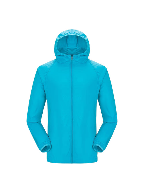 Men's & Women's Lightweight High Quality Hooded Jacket - Quick-Dry Summer Outdoor Sun Shirt with Pockets for Hiking, Climbing, Running, Golf - 9 Color Options, Climbing Apparel | Stylish Functional Wear | Breathable Fabric, Hiking Accessories