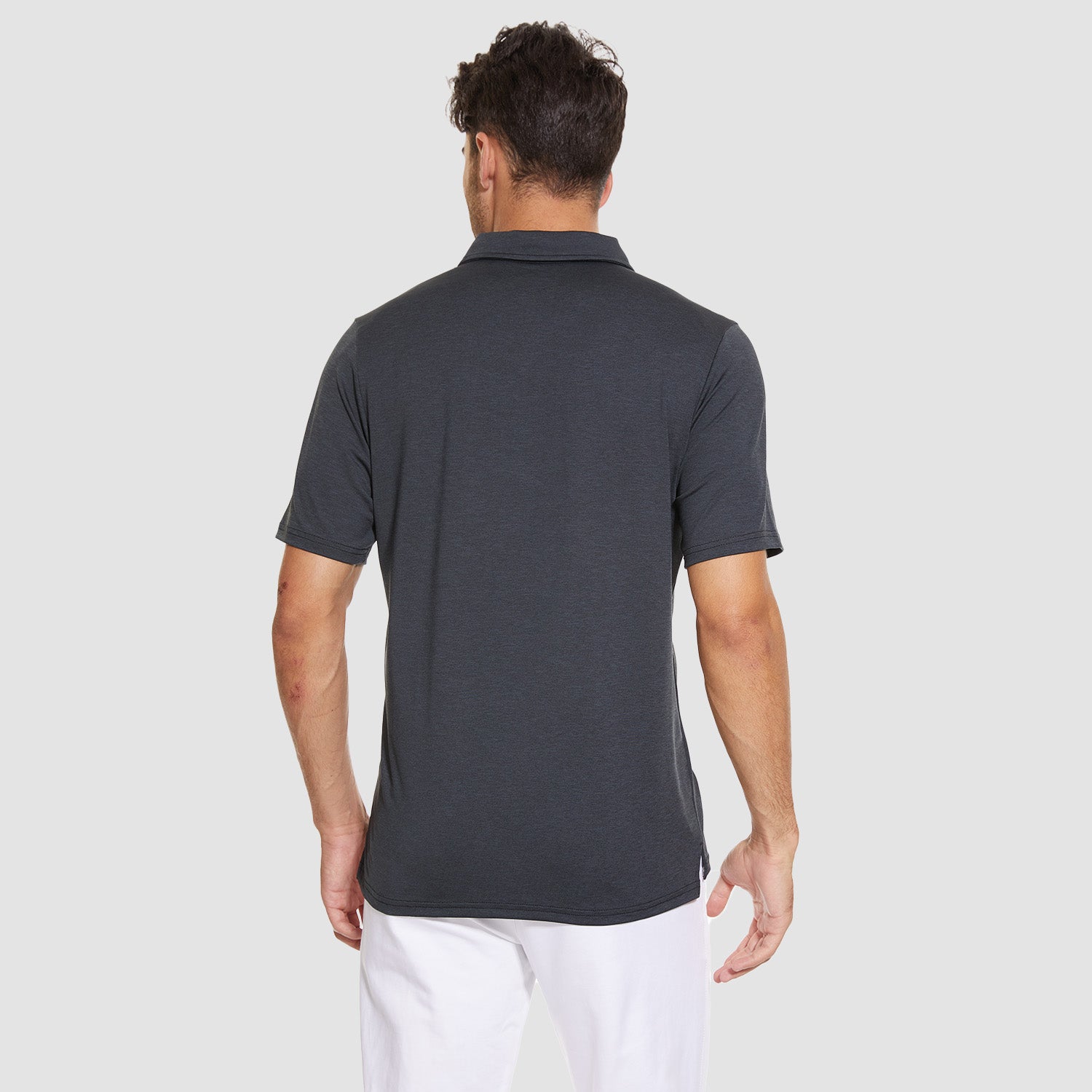 Men's Quick-Dry Performance Polo Golf Shirt