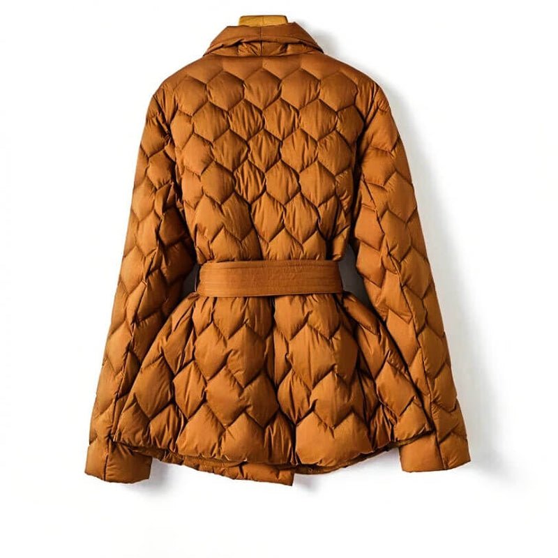 Avery™ - Stylish Quilted Down Coat - veyora