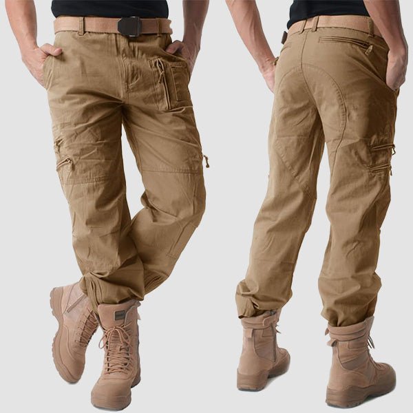 Men's Tactical Cargo Pants with 9 Pockets for Hiking - veyora