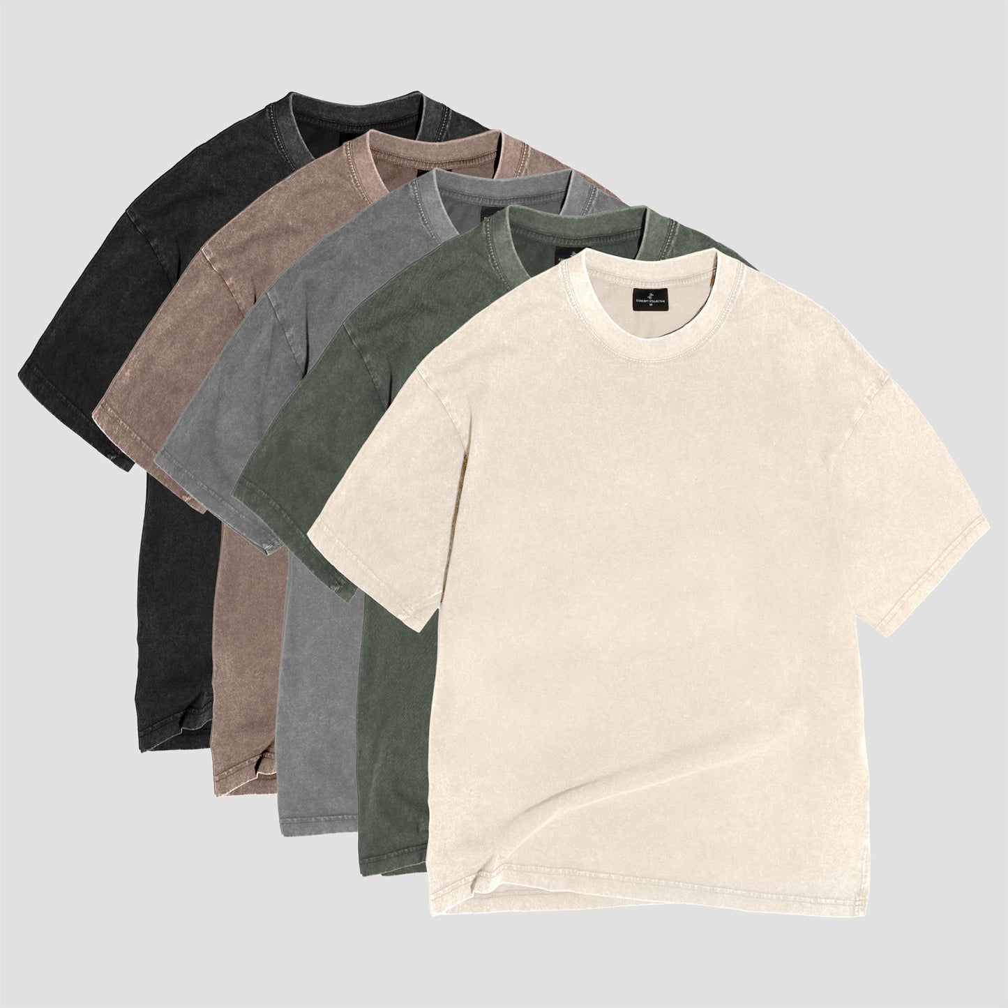 Staple 5-Pack – Loose Fit Washed T-Shirt