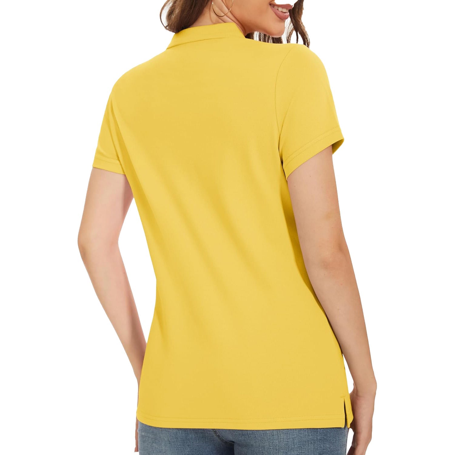 Women's Polo Shirt Cotton Summer Uniform - veyora