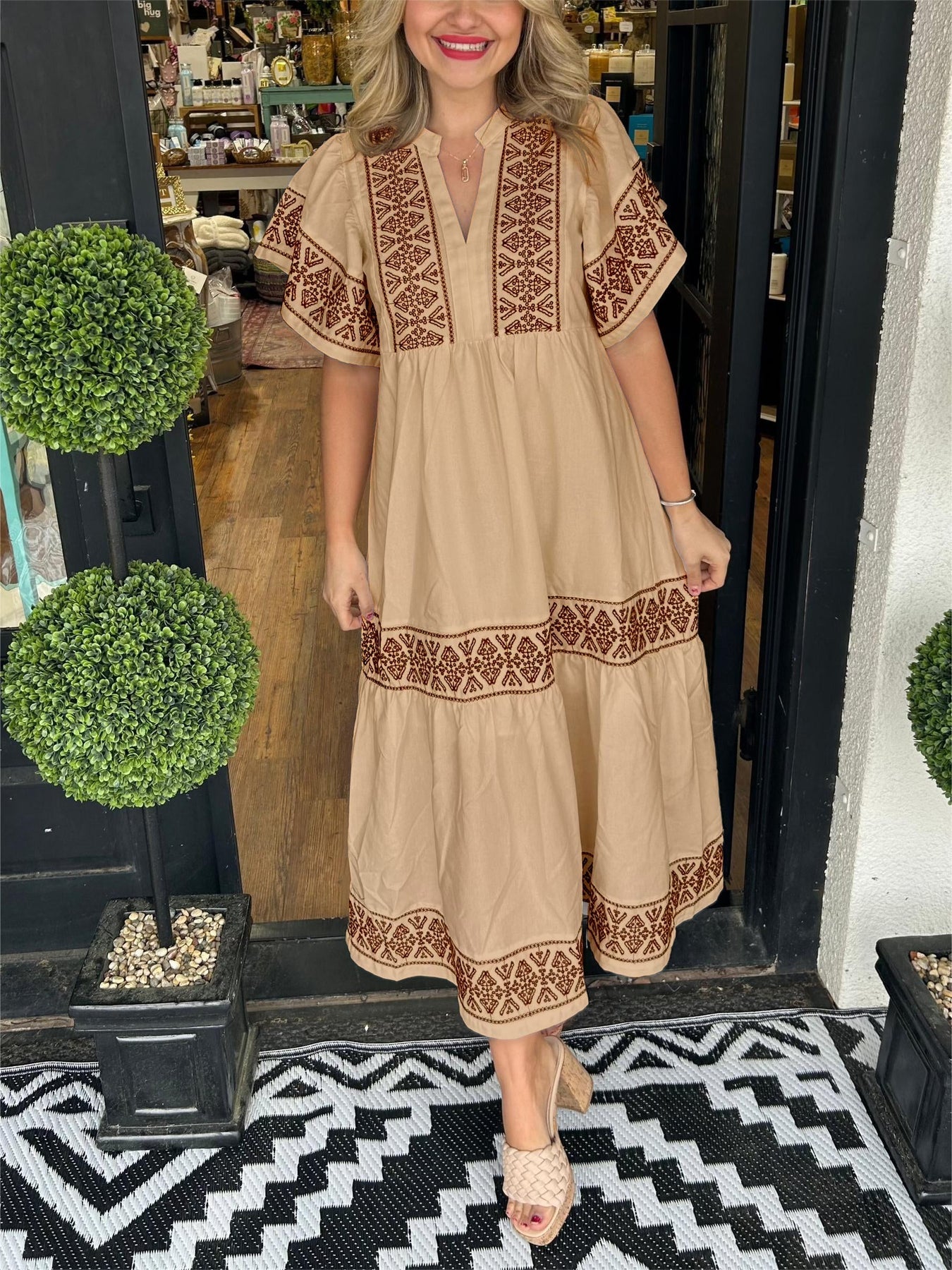 Riley™ - Elegant Boho Dress - veyora