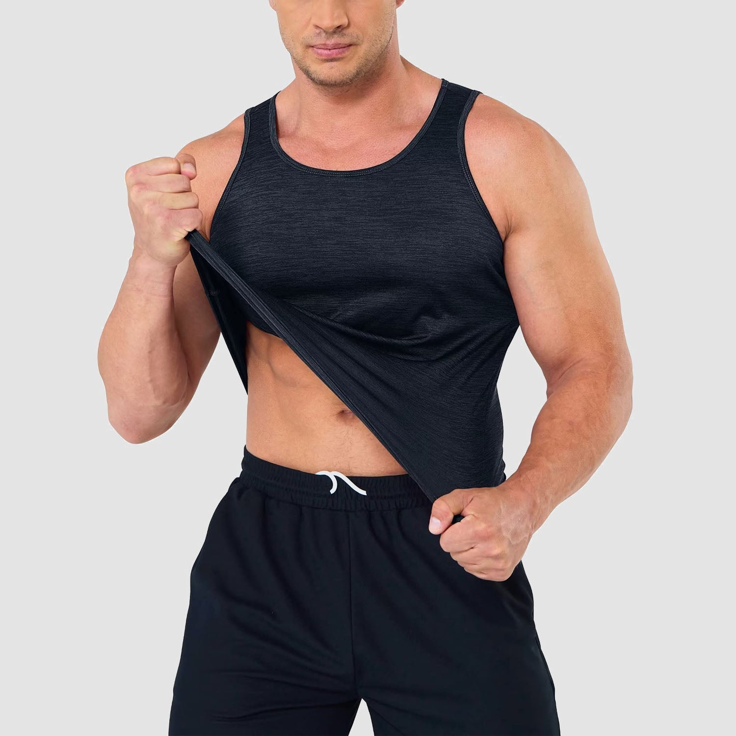 Men's Quick-Dry Workout Tank Top Sleeveless Gym Shirt