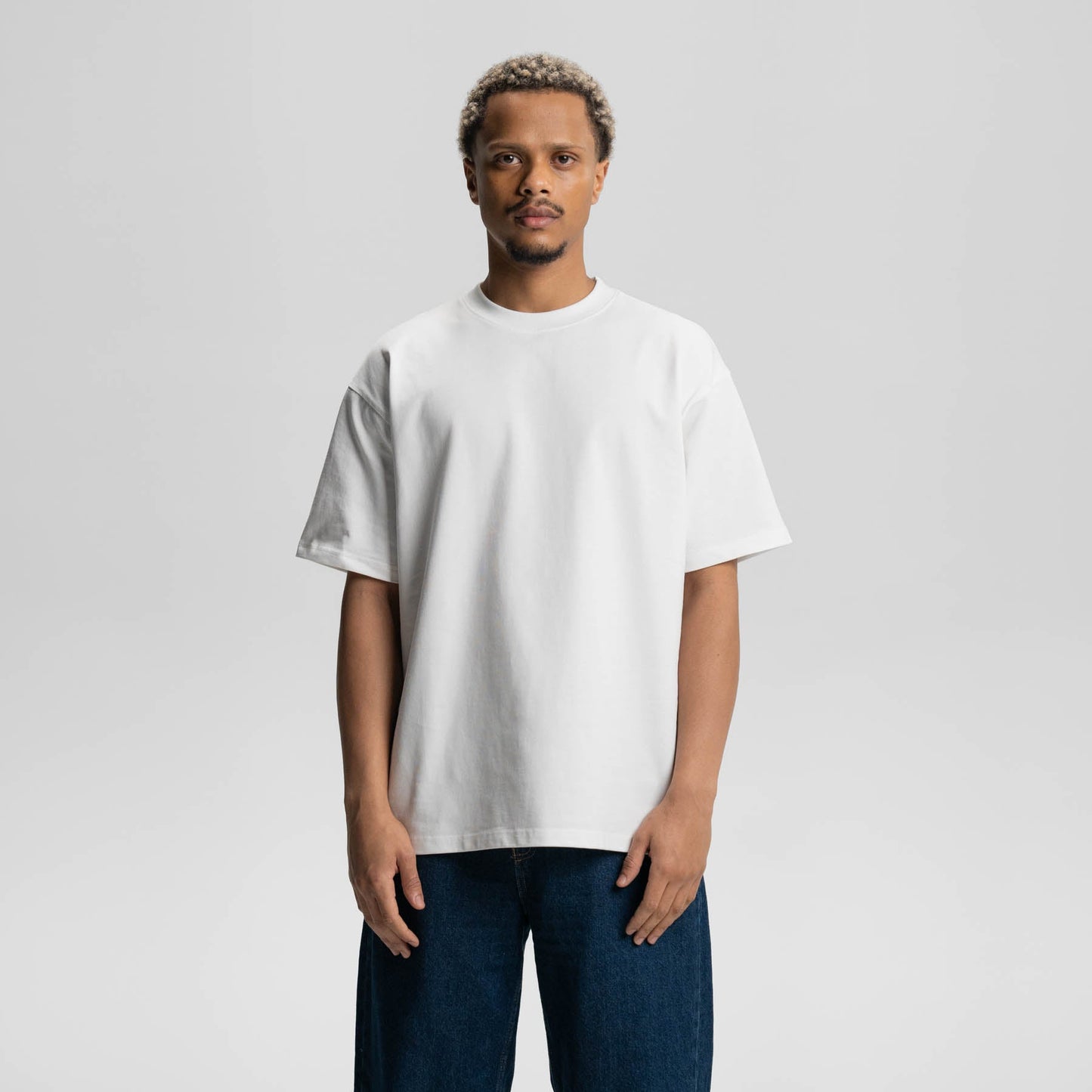 All White 3-Pack - 275GSM Heavy Loose Fit T-Shirt