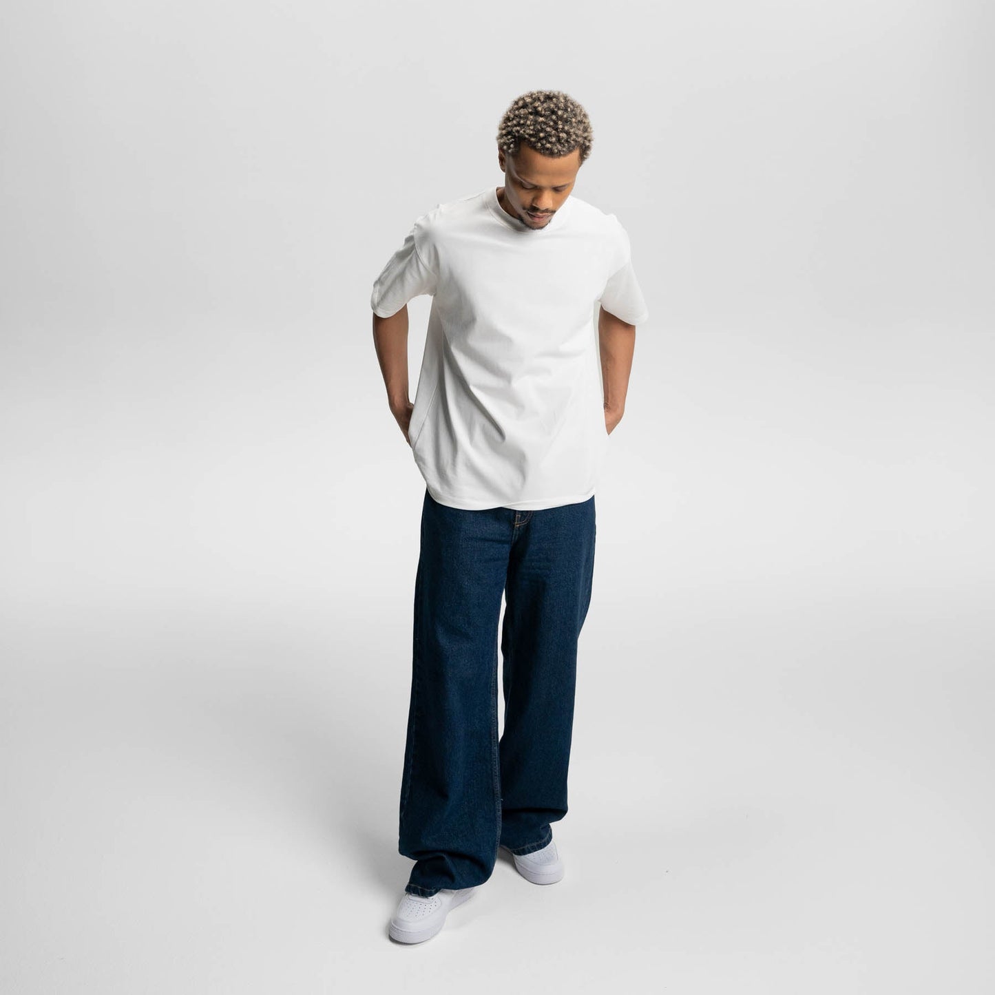 All White 3-Pack - 275GSM Heavy Loose Fit T-Shirt
