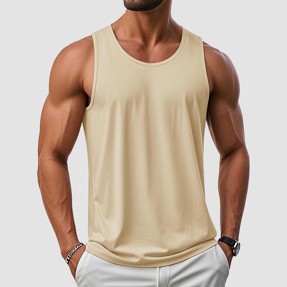 【New In】Men's UPF 50+ Muscle Tank for Summer Workouts - veyora