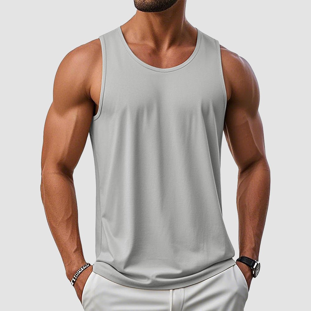 【New In】Men's UPF 50+ Muscle Tank for Summer Workouts - veyora