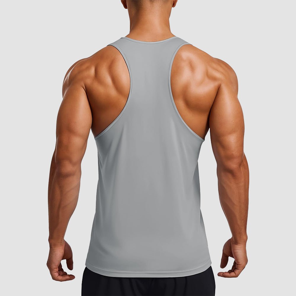 Men's Quick Dry UPF 80+ Athletic Y - Back Summer Tank - veyora