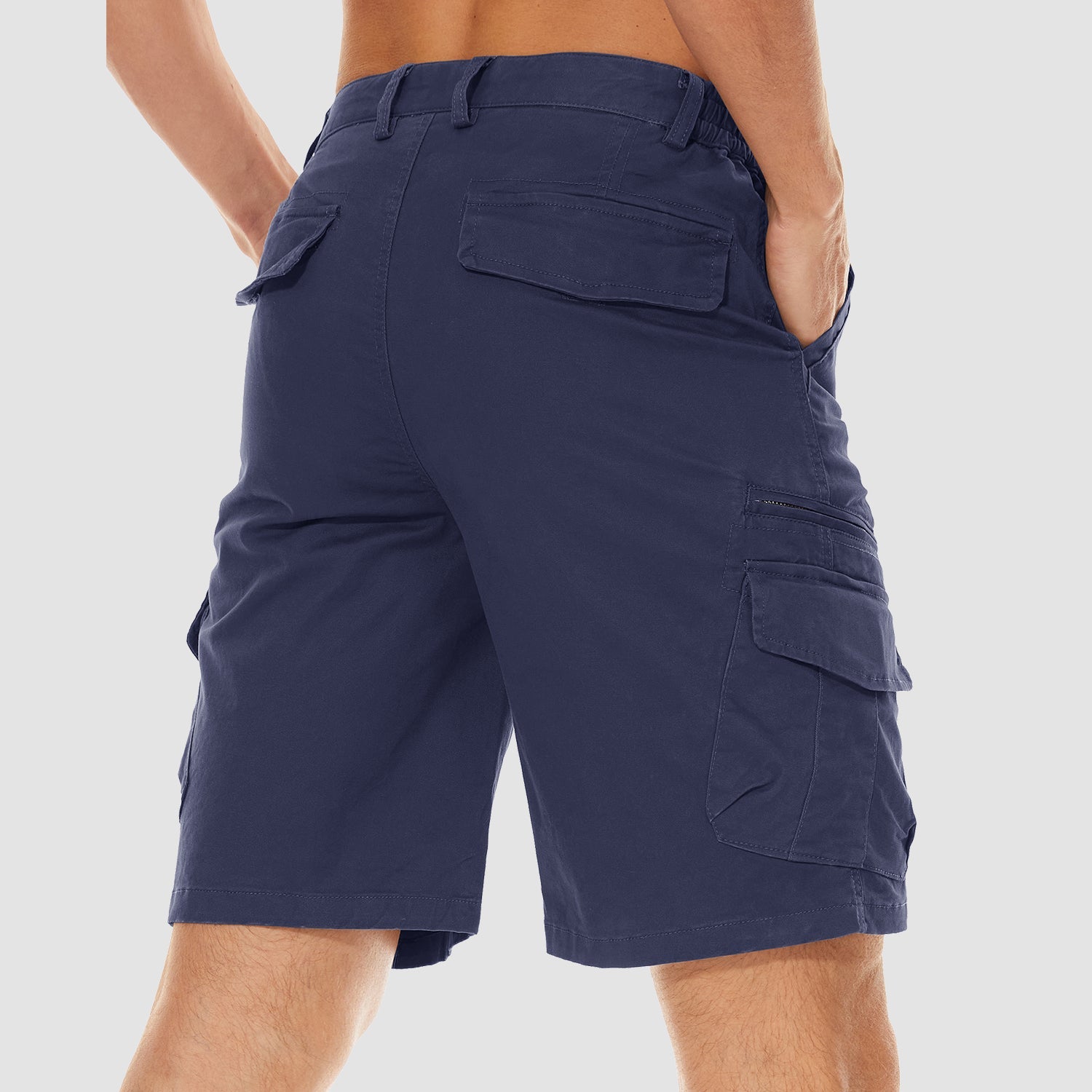 Men's Classic Fit Cargo Shorts - veyora