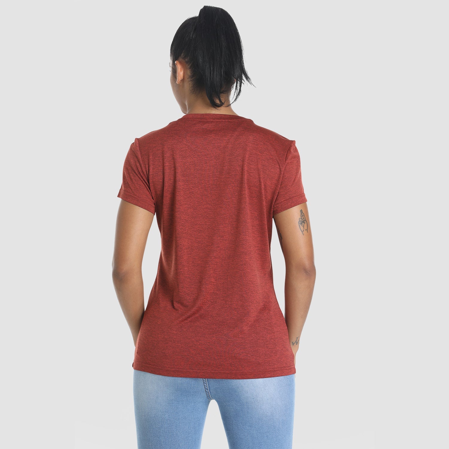 Women's Quick-Dry Short Sleeve Running Workout T-Shirt