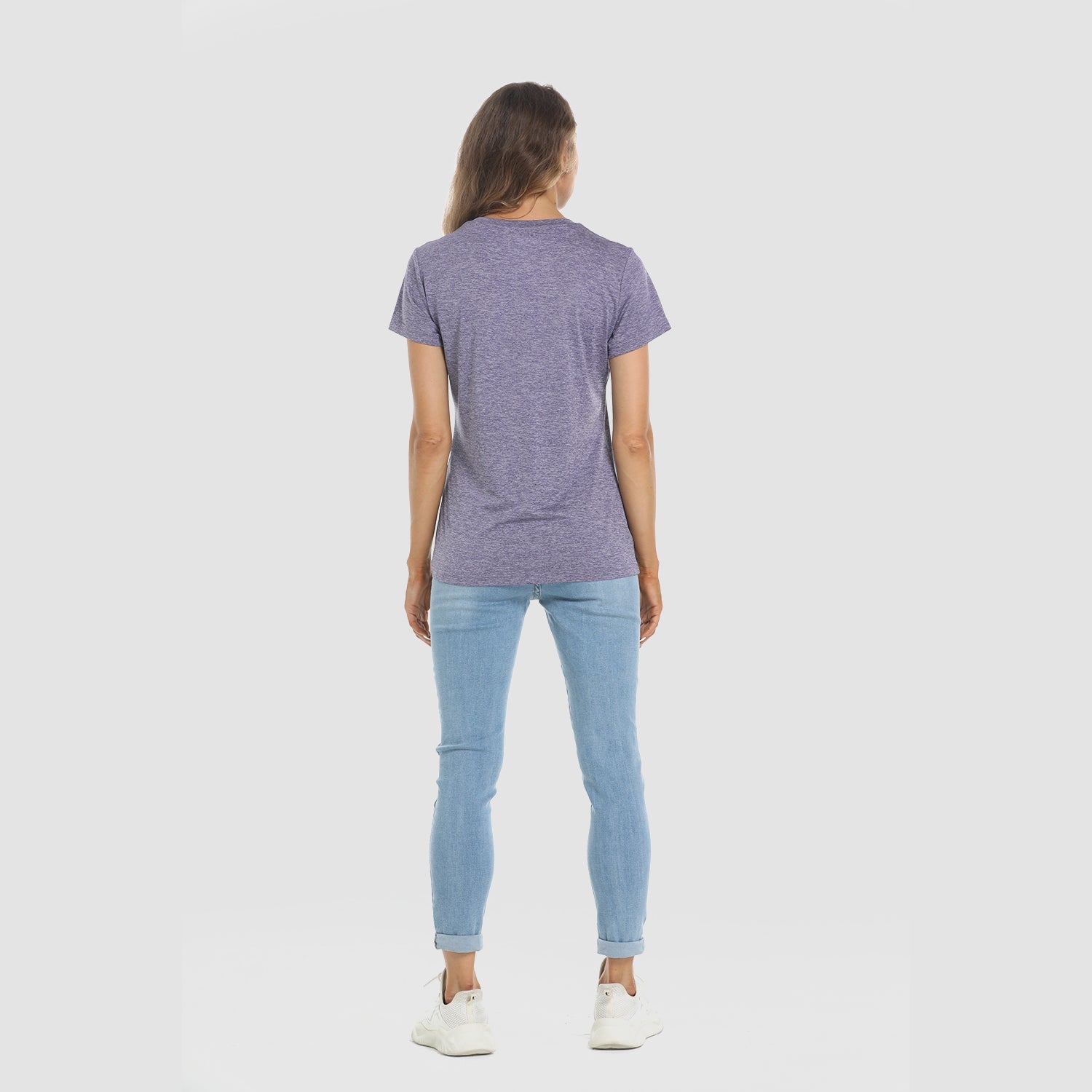 Women's Quick-Dry Short Sleeve Running Workout T-Shirt