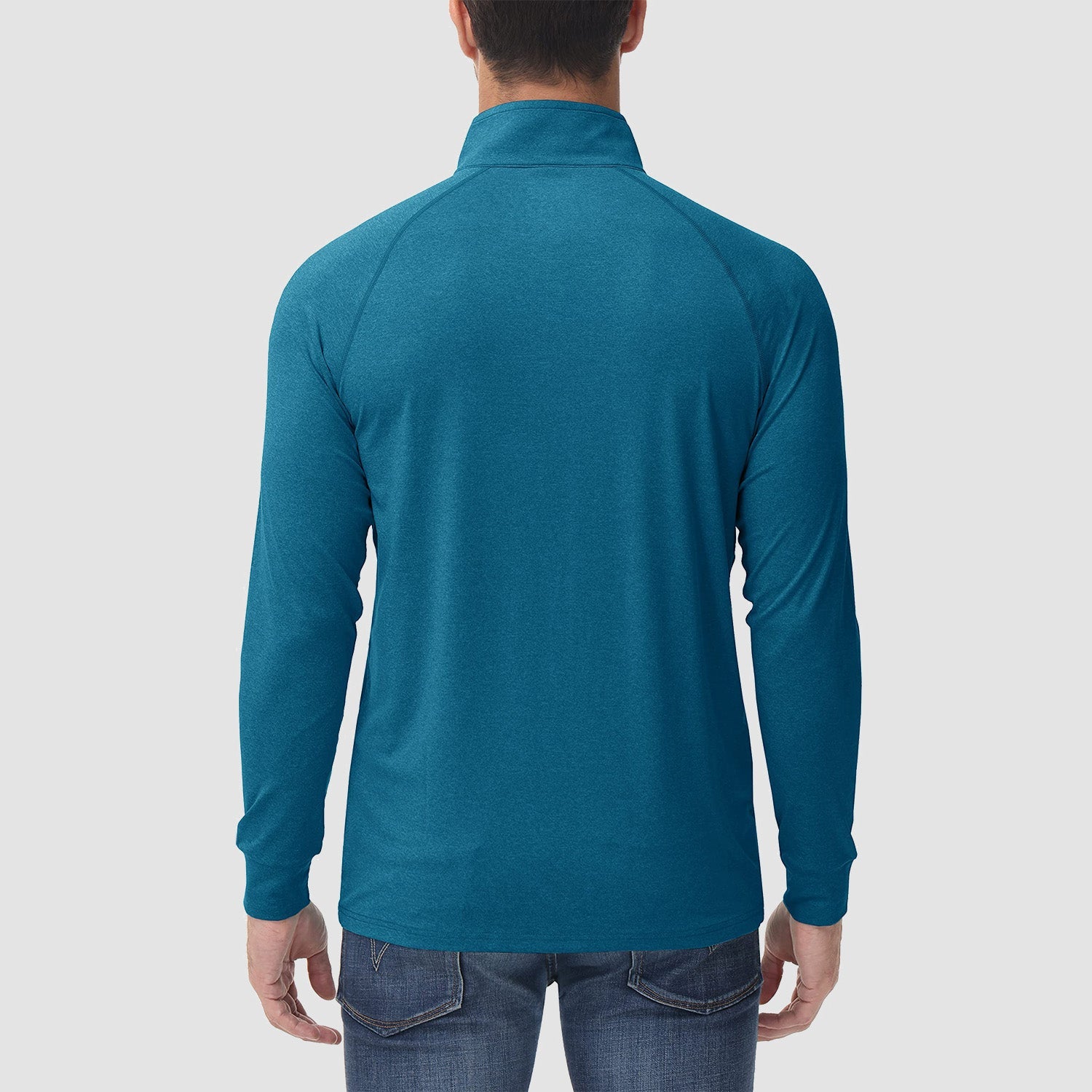 Men's Lands End UPF50+ Sun Shirt, Long Sleeve Quick Dry - veyora