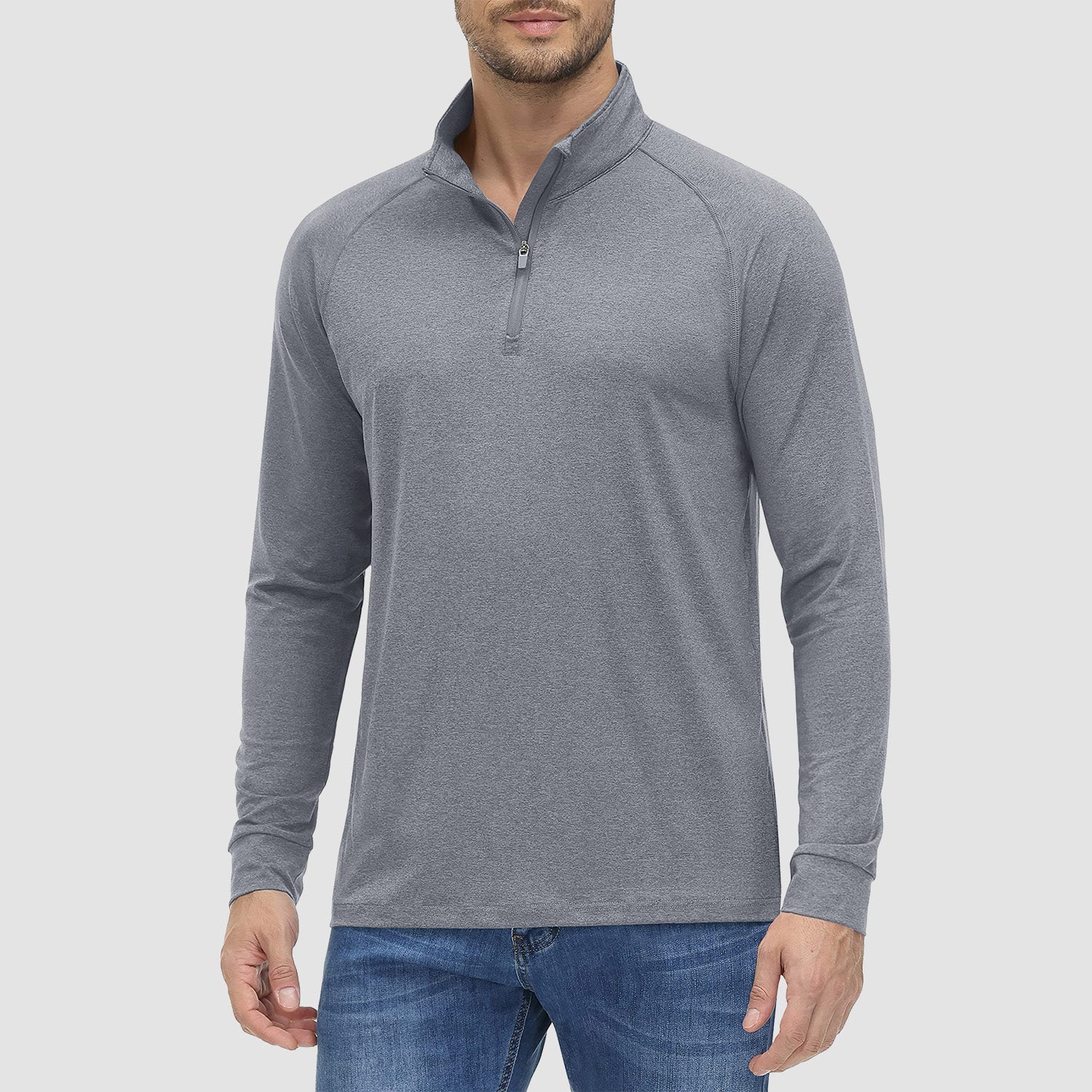 Men's Lands End UPF50+ Sun Shirt, Long Sleeve Quick Dry - veyora