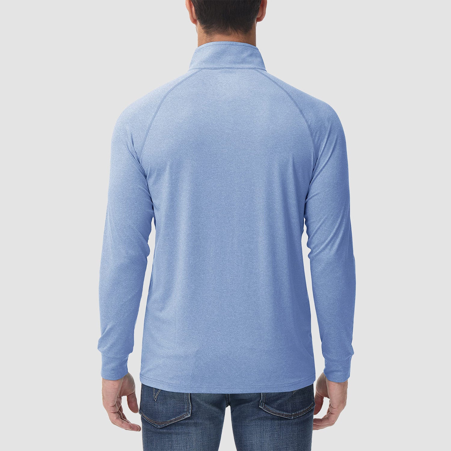 Men's Lands End UPF50+ Sun Shirt, Long Sleeve Quick Dry - veyora