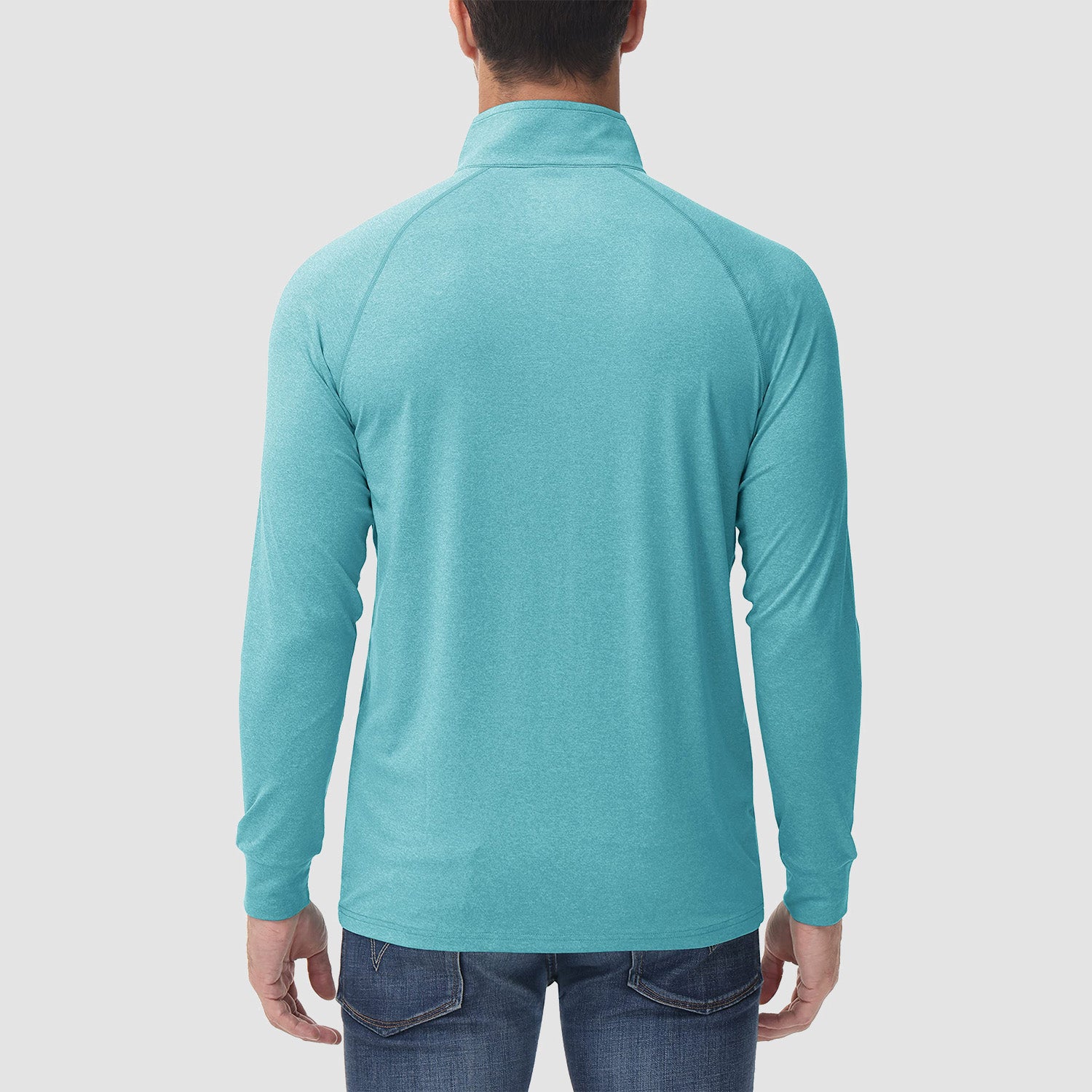 Men's Lands End UPF50+ Sun Shirt, Long Sleeve Quick Dry - veyora