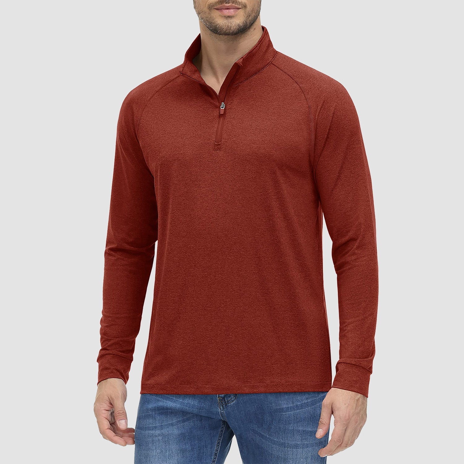 Men's Lands End UPF50+ Sun Shirt, Long Sleeve Quick Dry - veyora