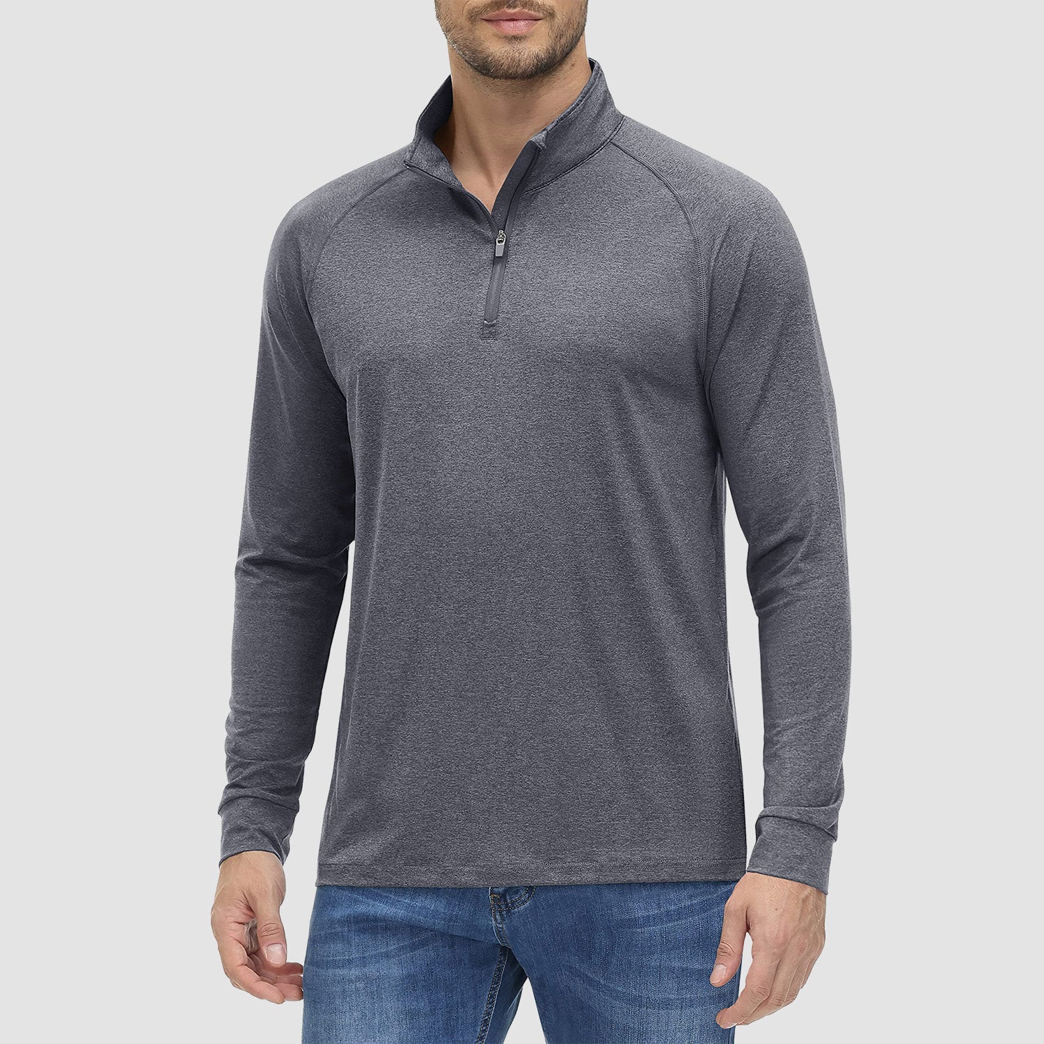 Men's Lands End UPF50+ Sun Shirt, Long Sleeve Quick Dry - veyora