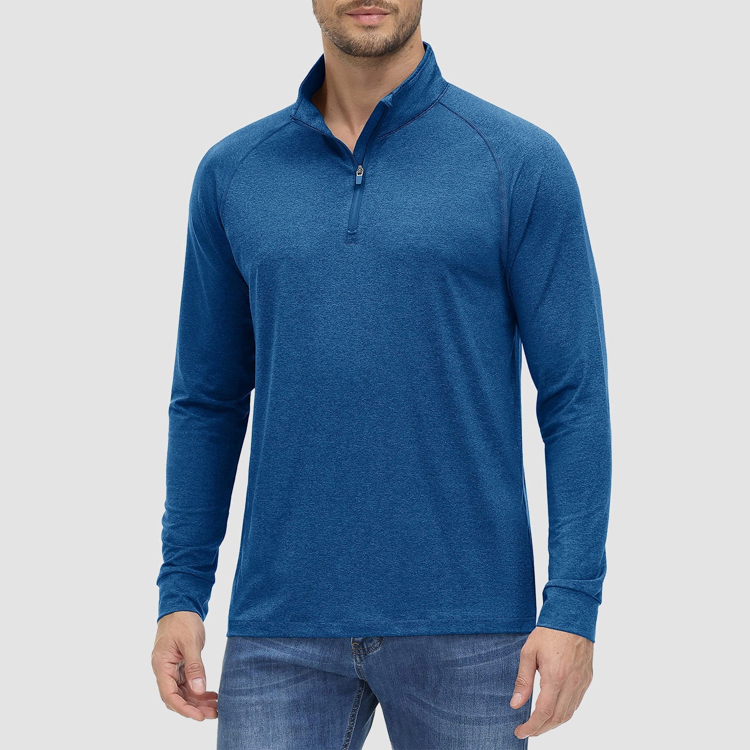 Men's Lands End UPF50+ Sun Shirt, Long Sleeve Quick Dry - veyora