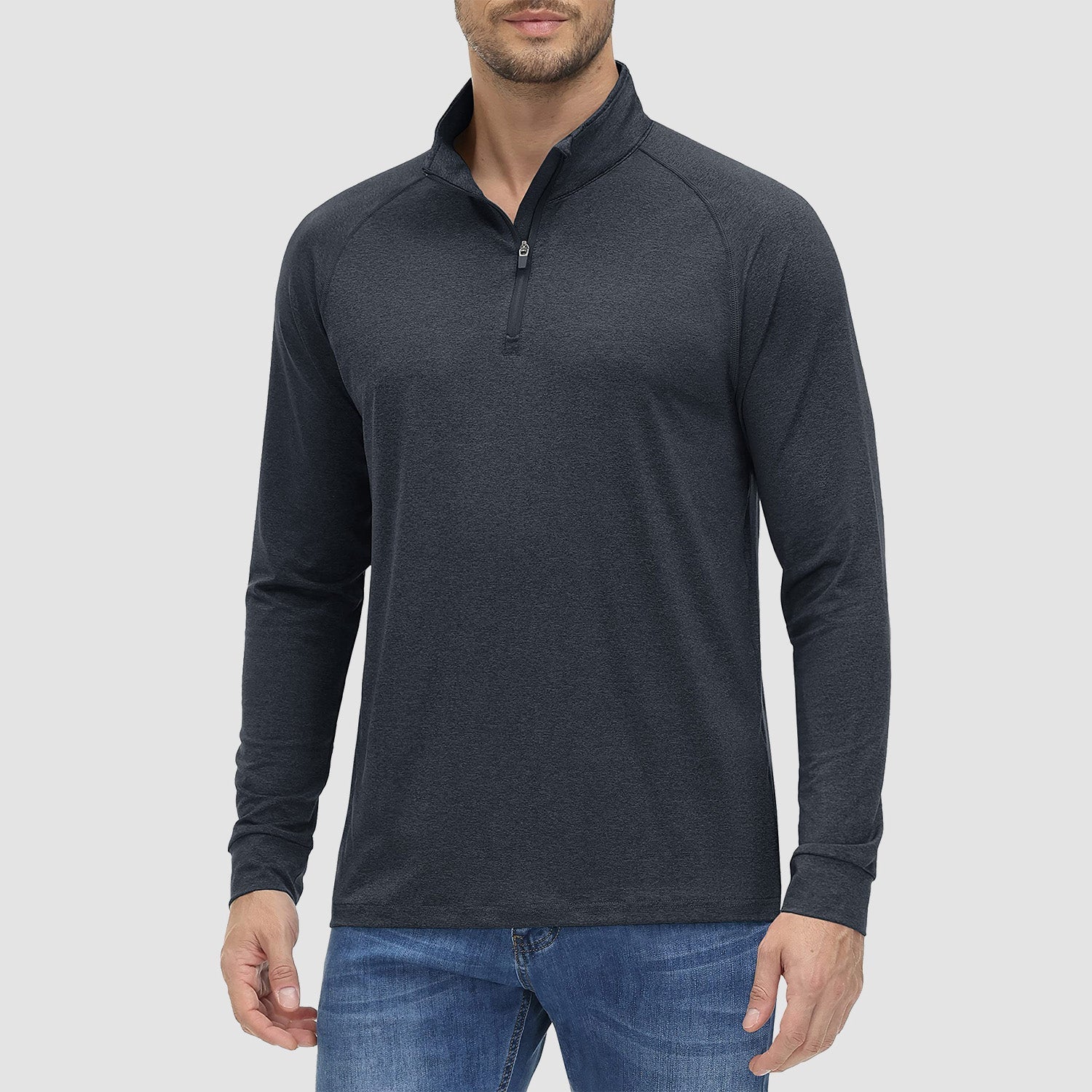 Men's Lands End UPF50+ Sun Shirt, Long Sleeve Quick Dry - veyora