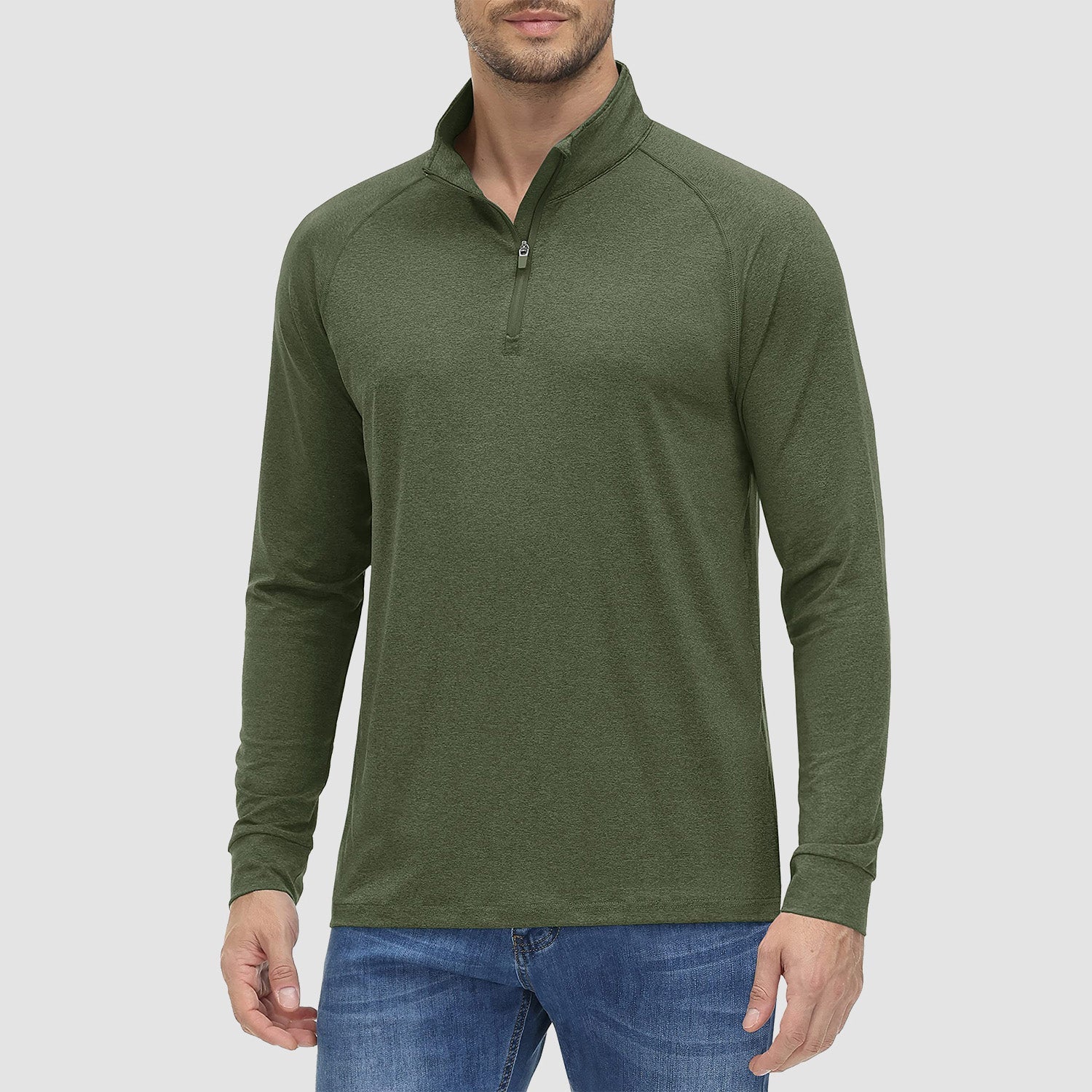 Men's Lands End UPF50+ Sun Shirt, Long Sleeve Quick Dry - veyora
