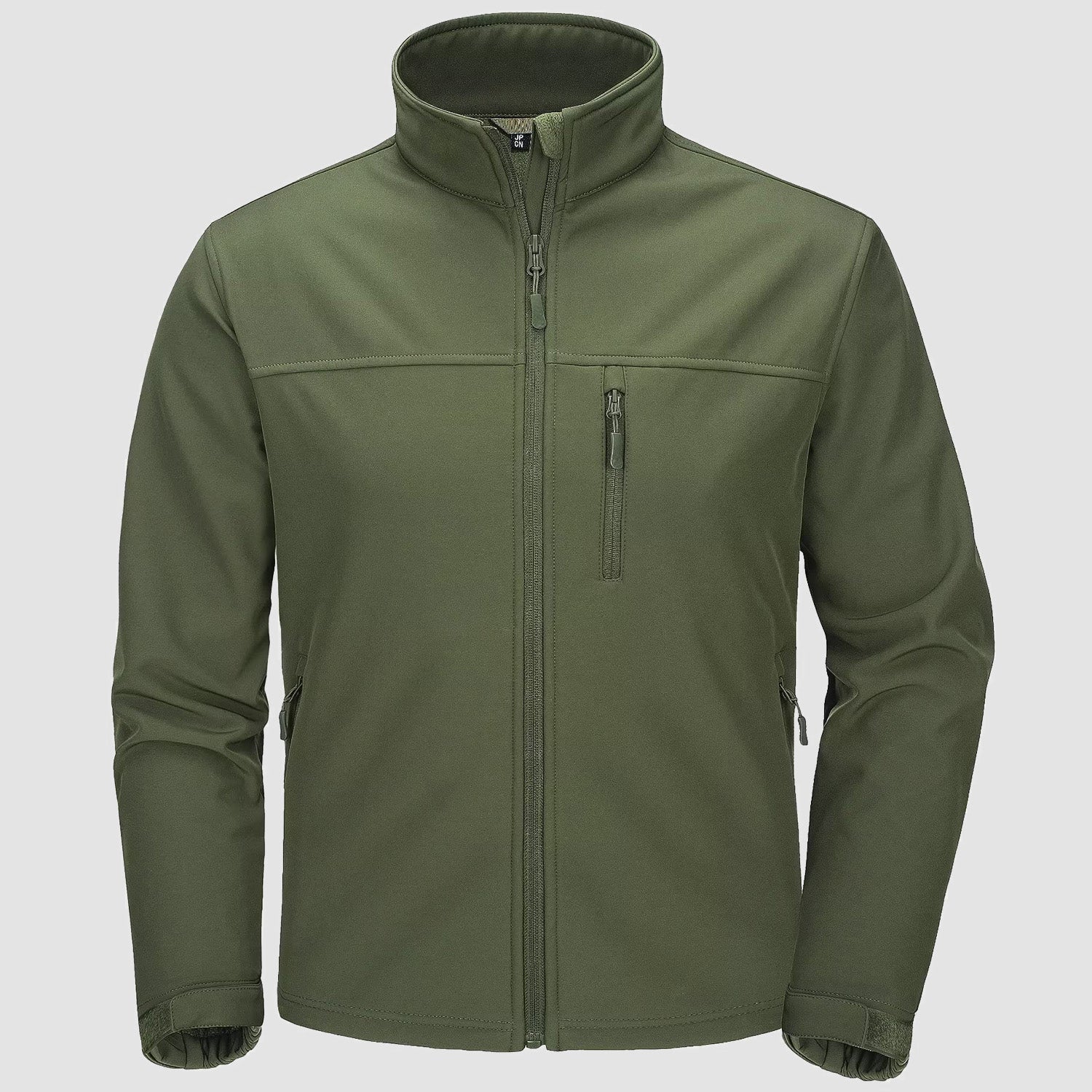 Men's Fleece Lined Jacket Lightweight Waterproof Jacket - veyora