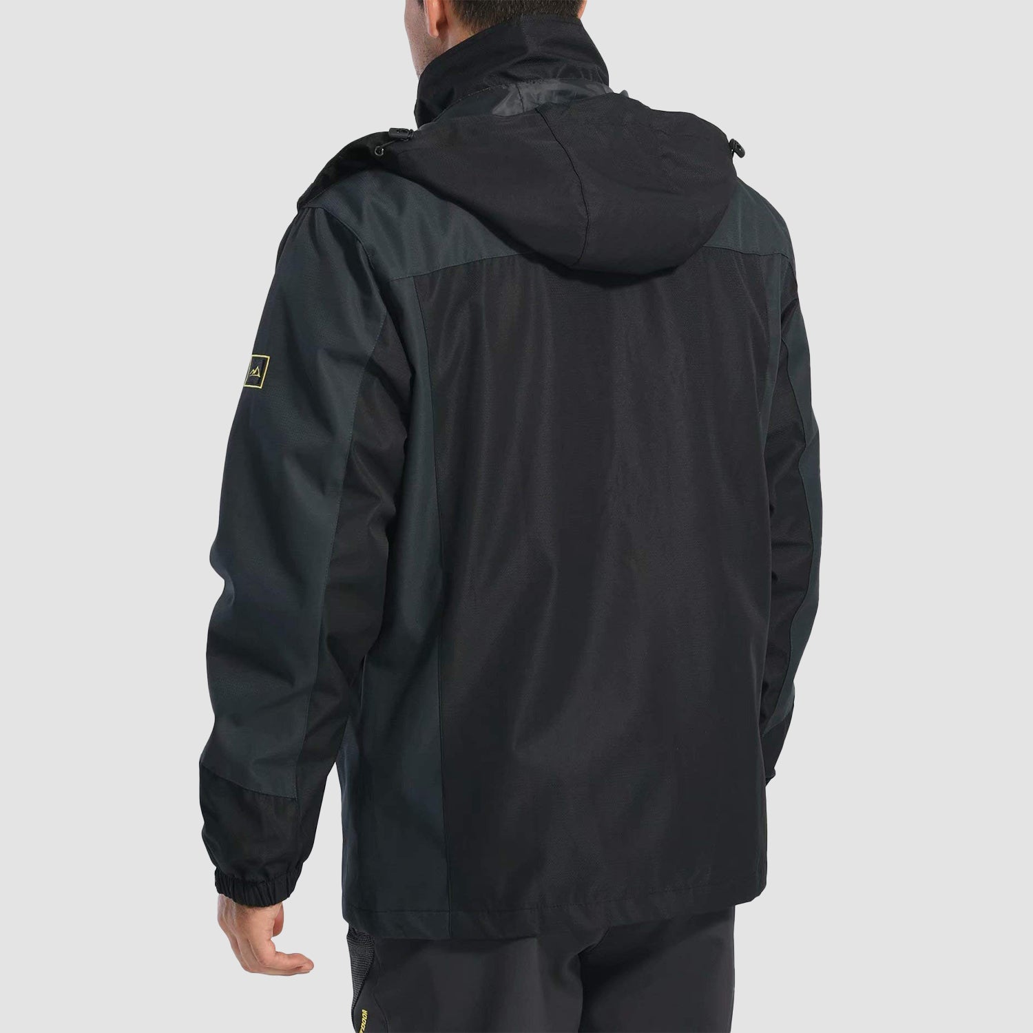 Men's Windproof Water Resistant Jacket - 5 Pockets for Hiking