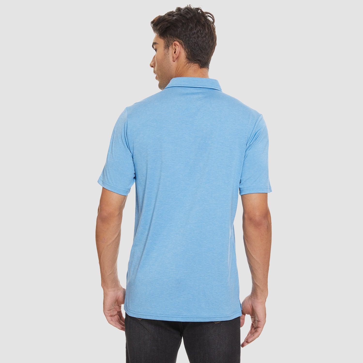 Men's Quick - Dry Polo Shirt - Performance Golf & Casual - veyora