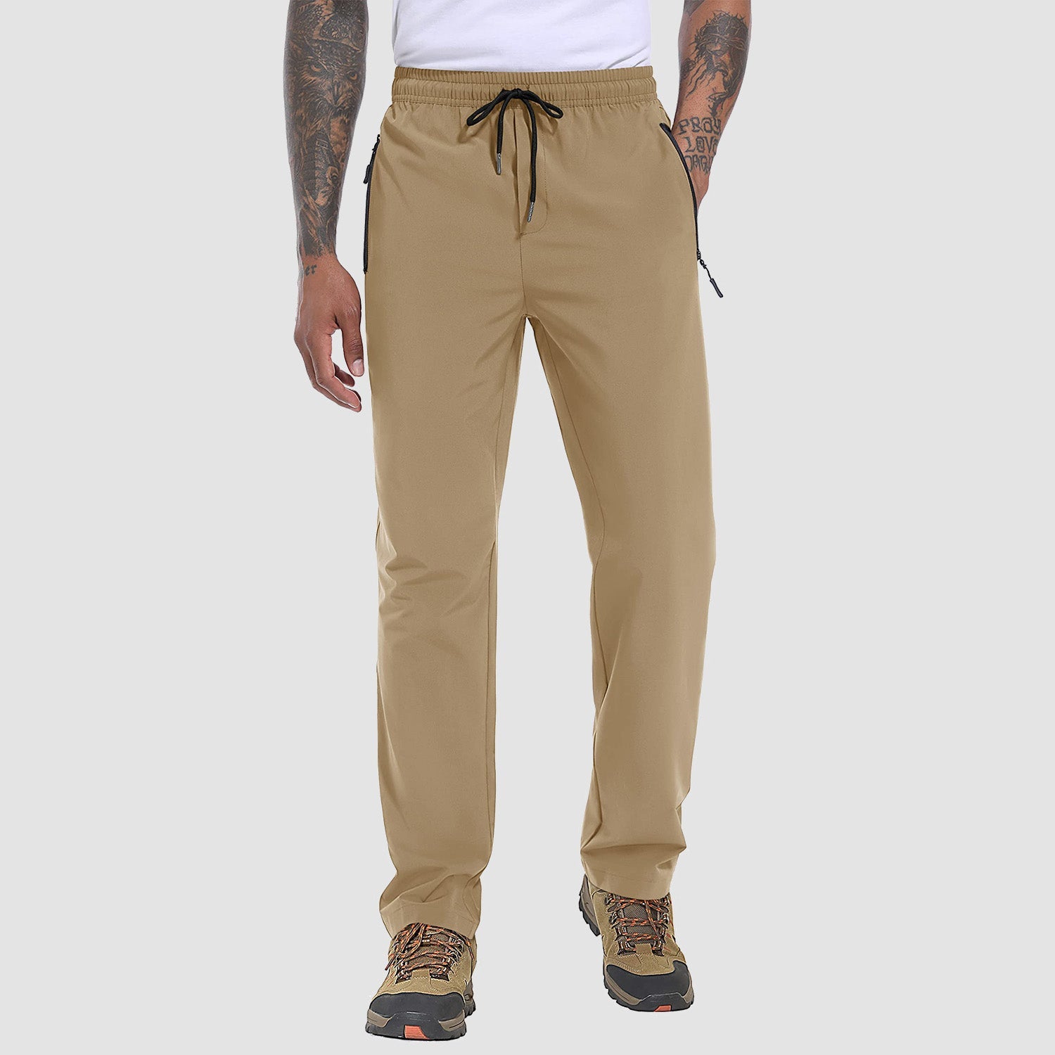 Men's Sweatpants Stretch Lightweight Quick Dry Trousers - veyora