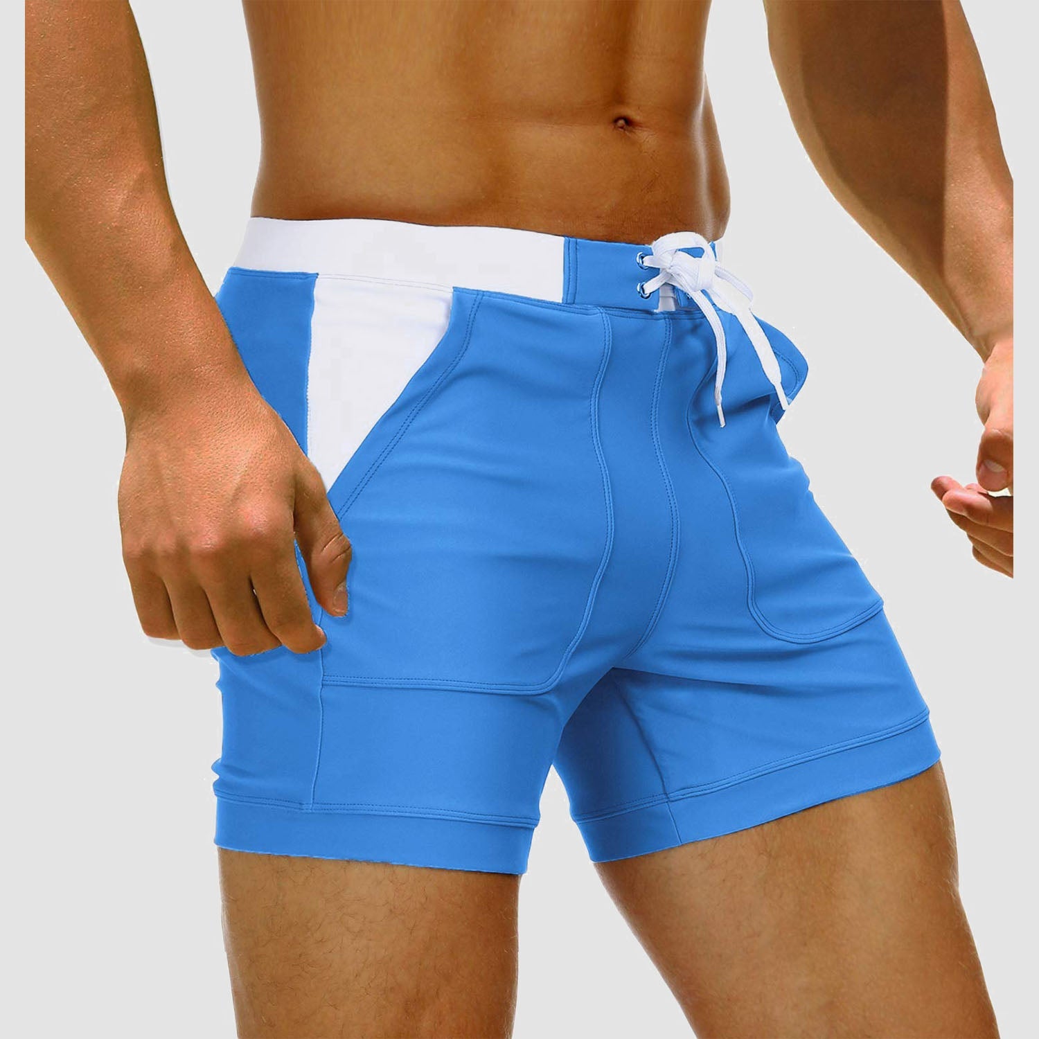 Men's Swim Trunks with Pockets - veyora
