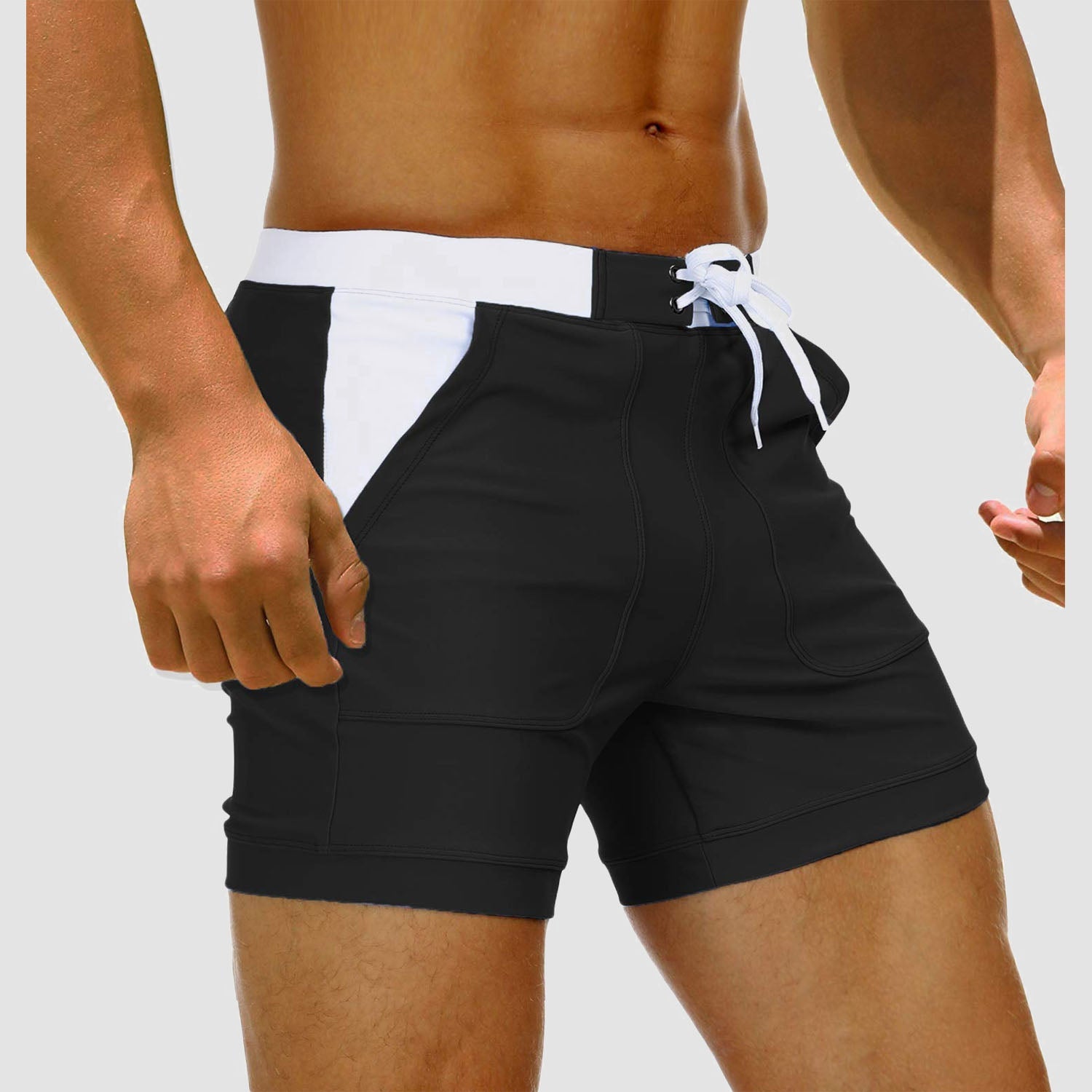 Men's Swim Trunks with Pockets - veyora