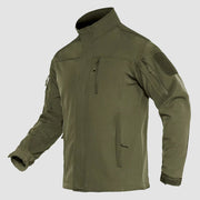 Men's Softshell Tactical Jacket with Fleece Lining - veyora