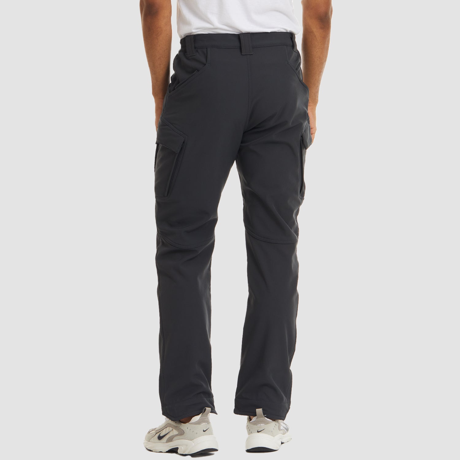 Men's Tactical Pants, 9 Pockets, Fleece Lined, Water Repellent
