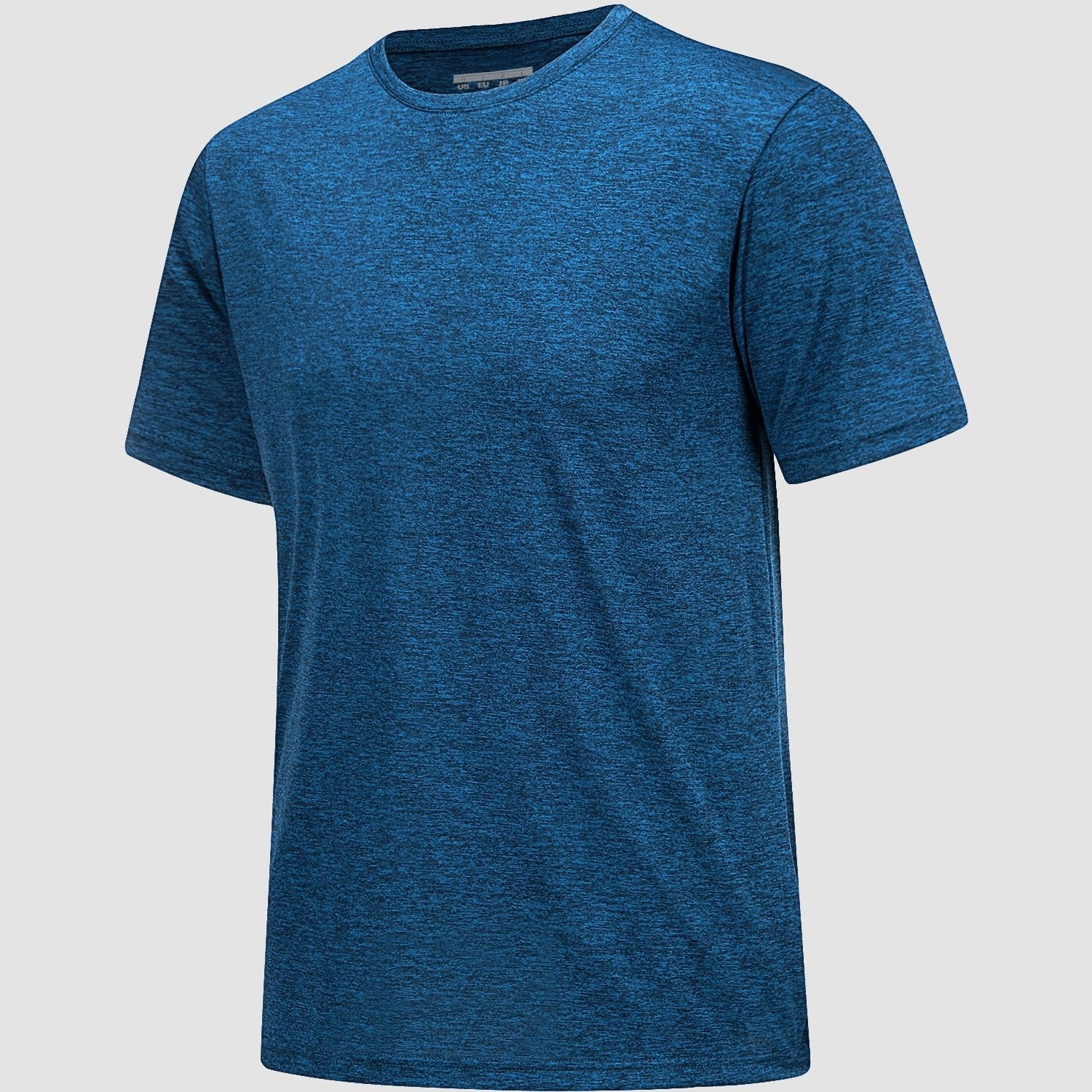 Men's Tag - Free Moisture - Wicking Athletic Fitness T-Shirt - veyora