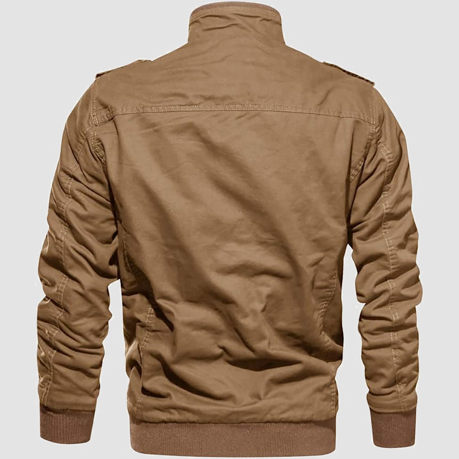 Men's Winter Military Cargo Jacket - Fleece Tactical Coat - veyora