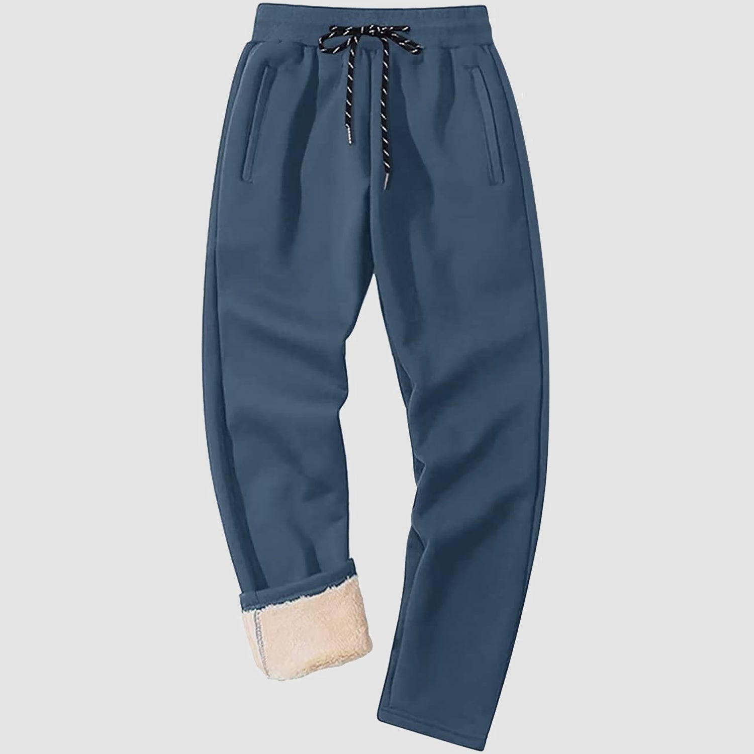 Men's Winter Fleece Pants Sweatpants Thicken Warm Athletic Pants - veyora