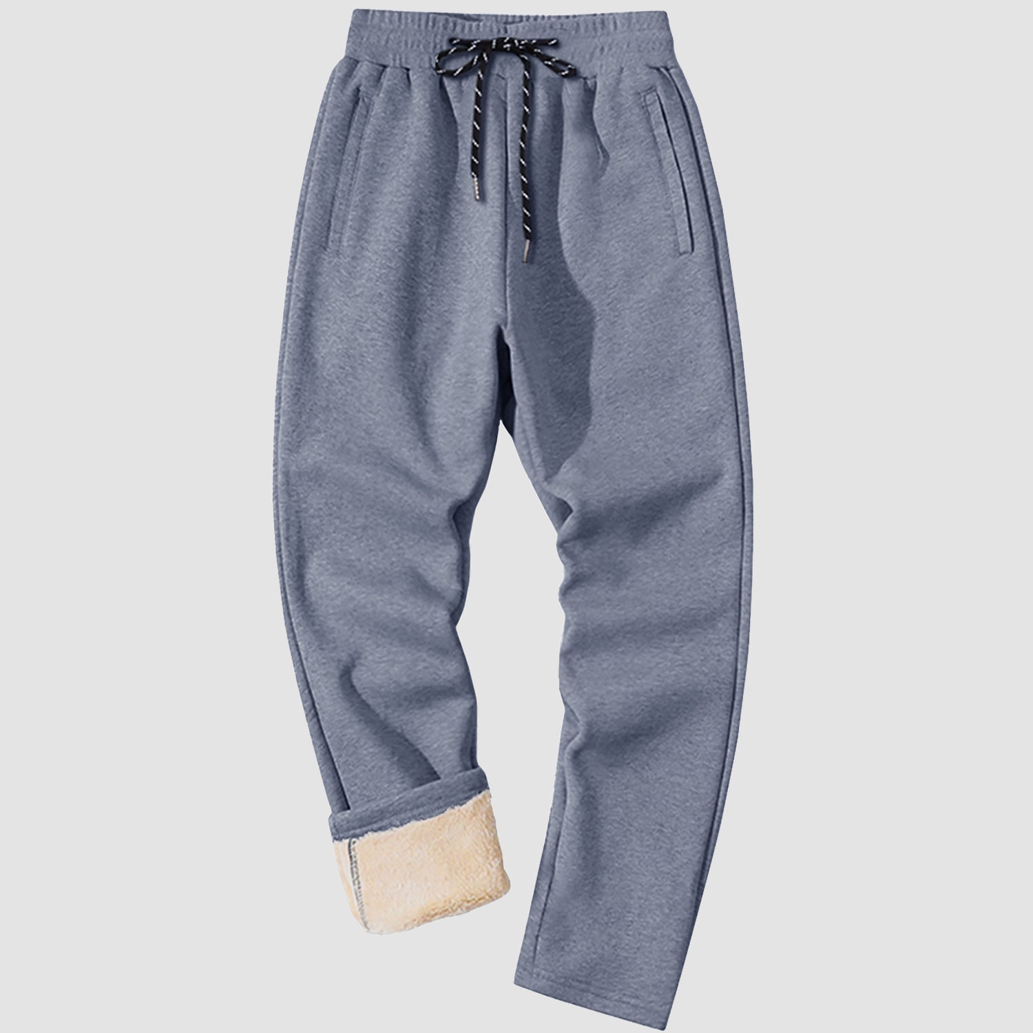 Men's Winter Fleece Pants Sweatpants Thicken Warm Athletic Pants - veyora