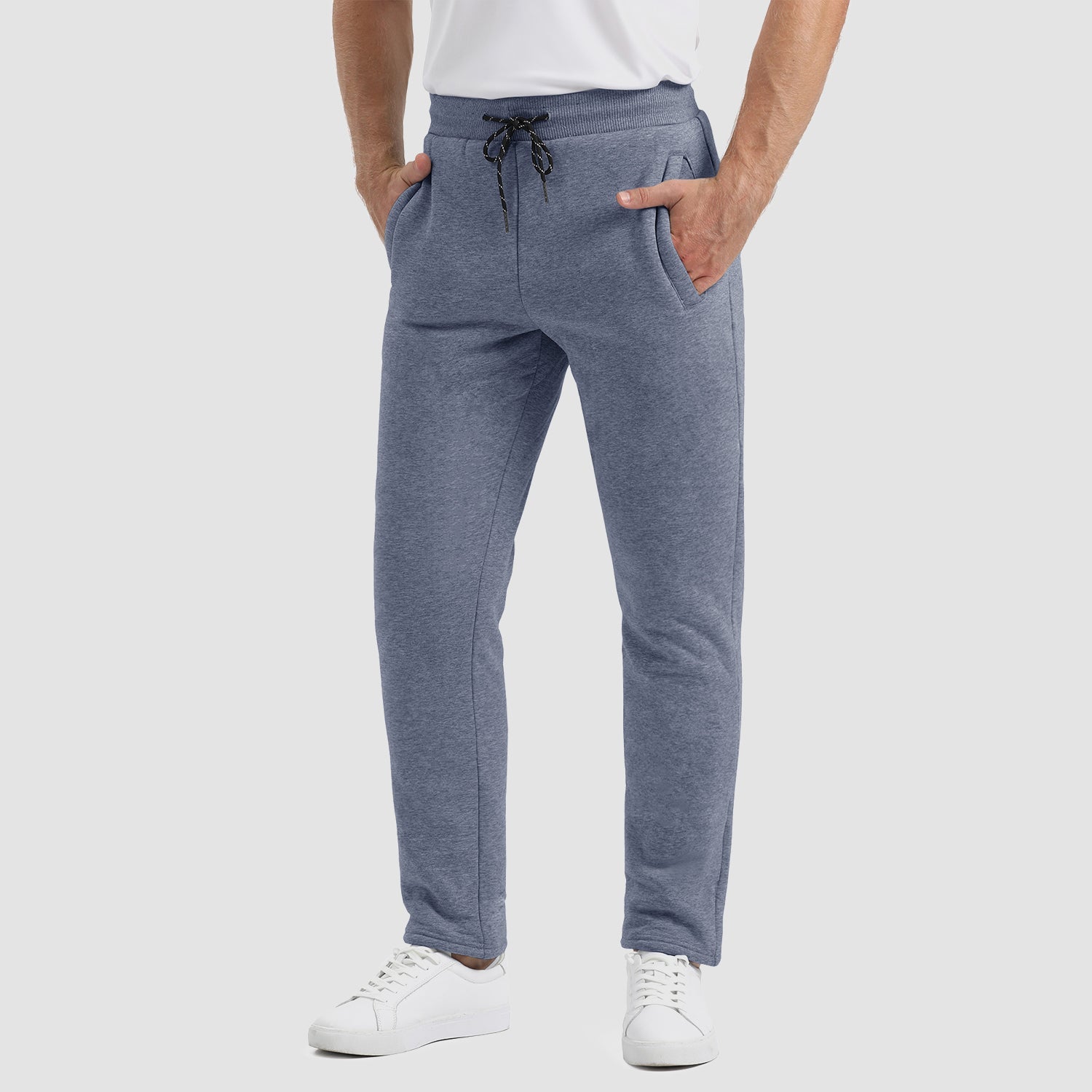 Men's Winter Fleece Pants Sweatpants Thicken Warm Athletic Pants - veyora