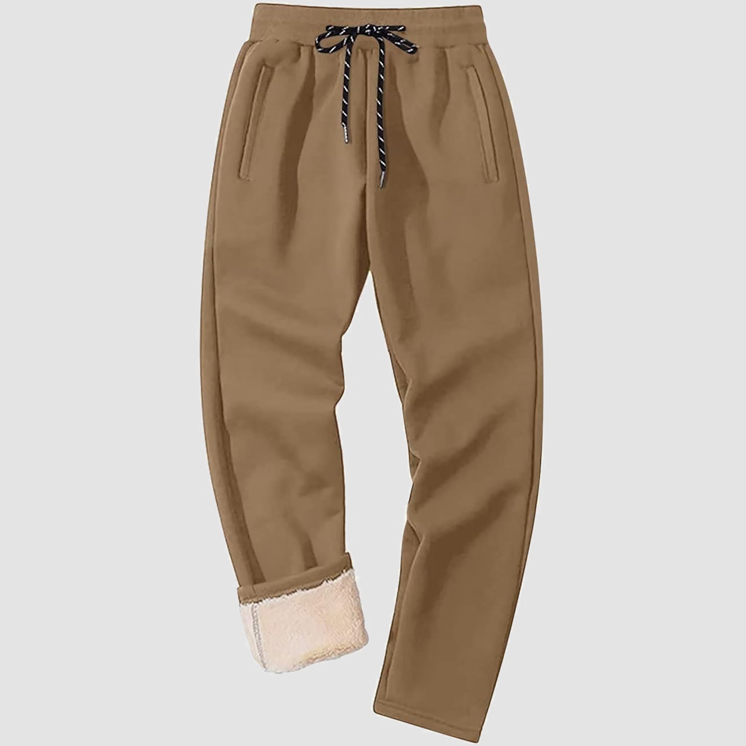 Men's Winter Fleece Pants Sweatpants Thicken Warm Athletic Pants - veyora
