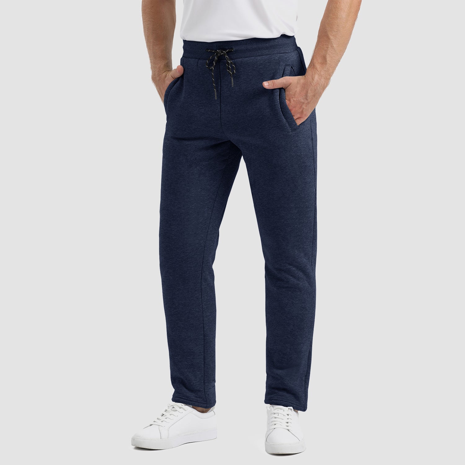 Men's Winter Fleece Pants Sweatpants Thicken Warm Athletic Pants - veyora