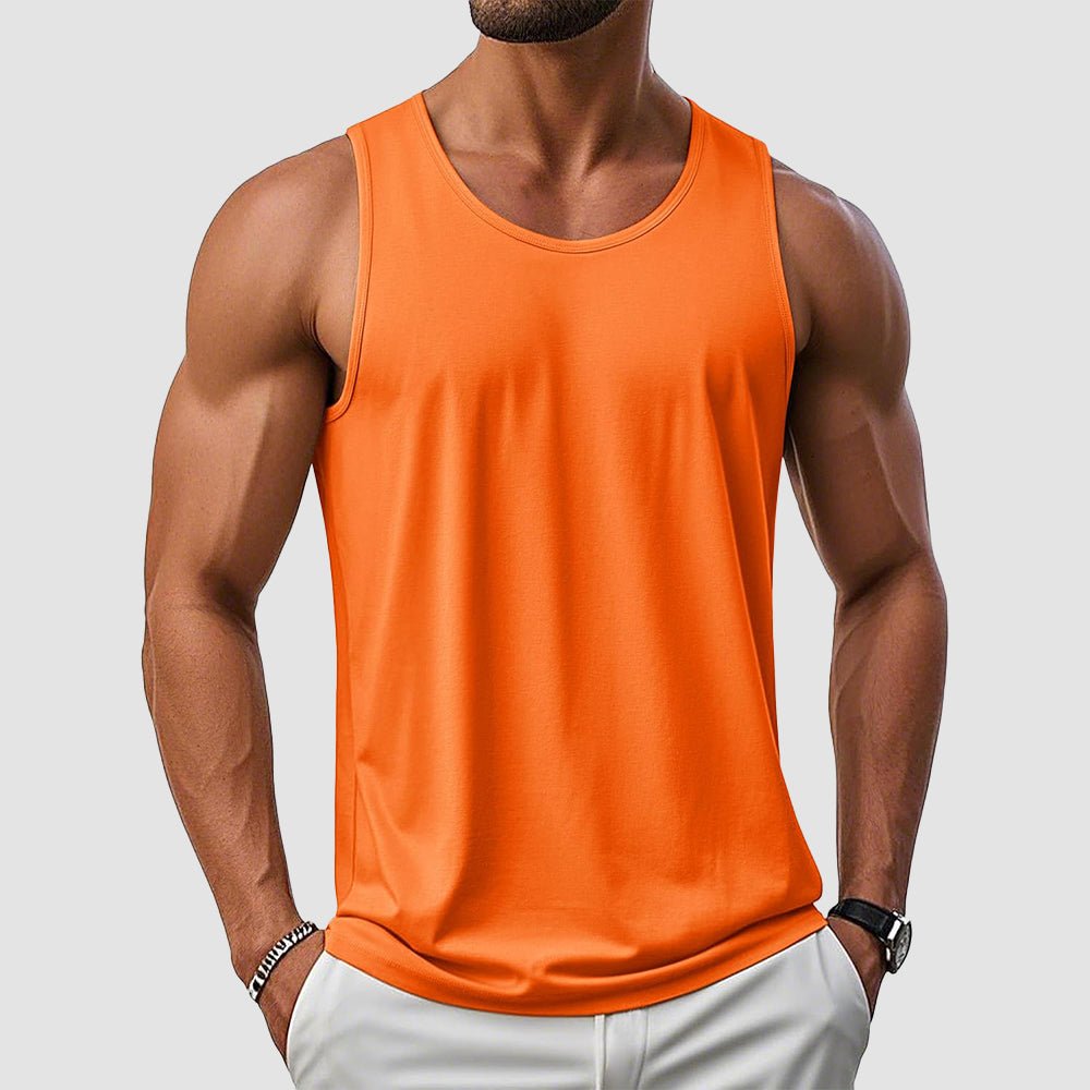 【New In】Men's UPF 50+ Muscle Tank for Summer Workouts - veyora